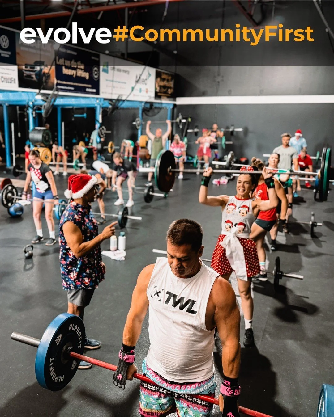 The holiday season reminds us what really matters: people. 💫

At Evolve, we believe in Stronger Together, not just in the gym, but in life. Every cheer, every high-five, every shared session builds more than fitness. It builds community.

So this se