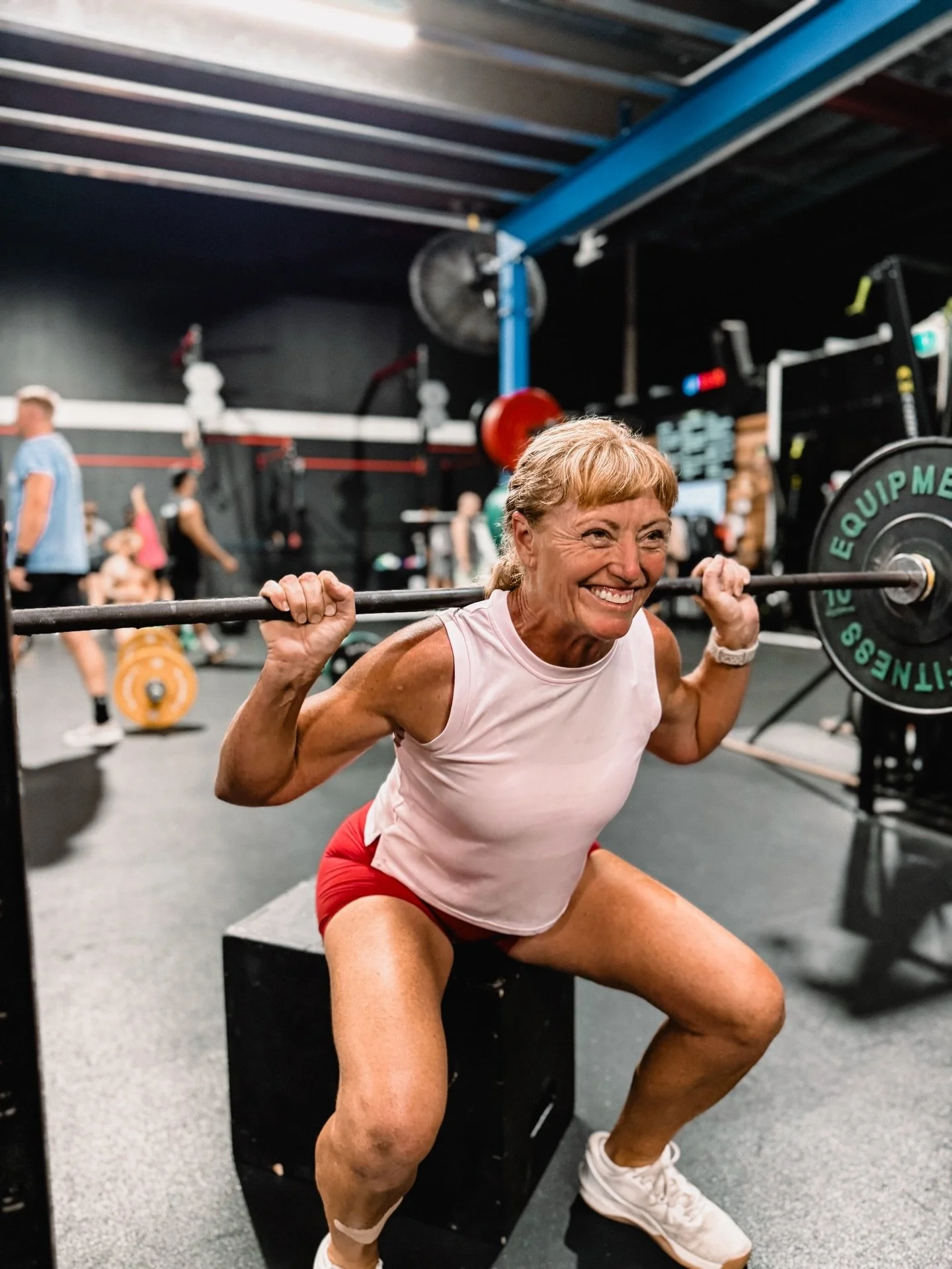 Work hard, laugh and enjoy the experience together.
That is #StrongerTogether.

One fun session at a time.
That is #StrongerEveryHour.

Do it consistently for long enough.
That is #StrongerForLife.

👇 Comment &ldquo;READY&rdquo; if you want to exper