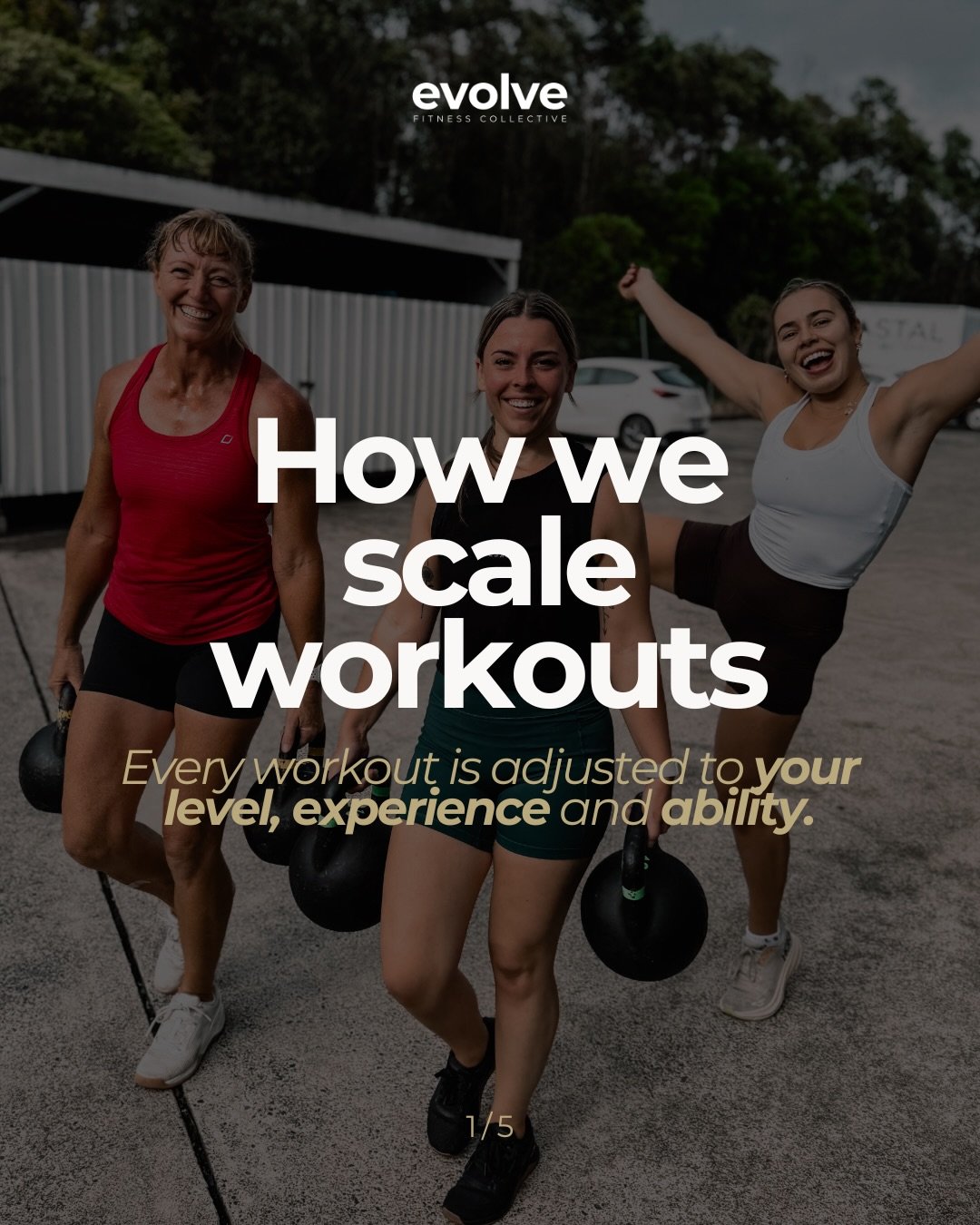 Scaling is one of the things that makes training here work for everyone.

Every workout can be and often should be adjusted to suit your level, experience and goals.

The goal isn&rsquo;t to make it easier. It&rsquo;s to make it appropriate.

So ever