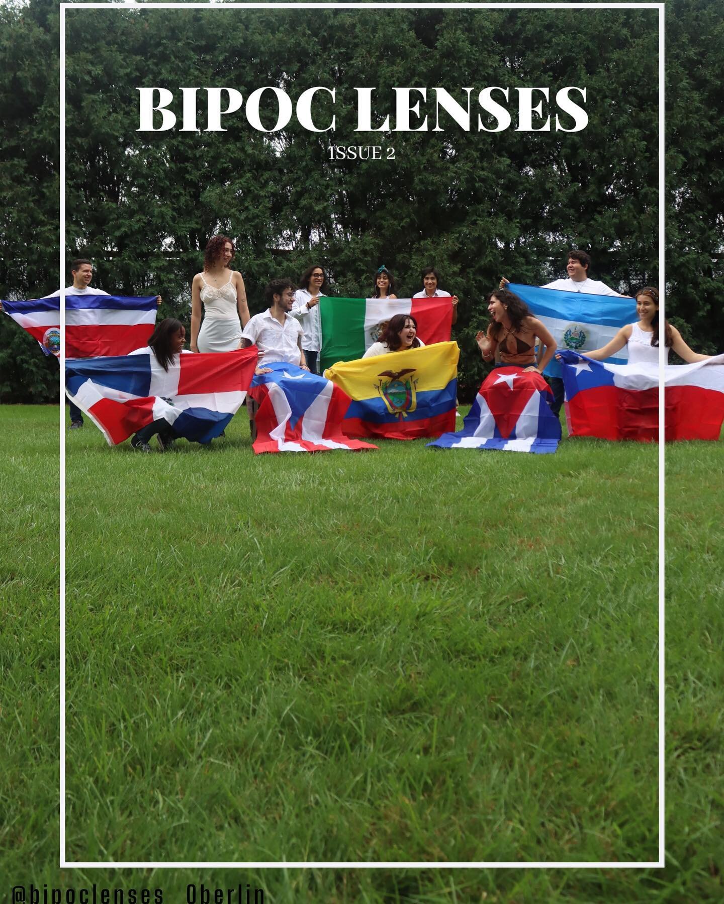 BIPOC LENSES LatinX Issue
✨COMING OCTOBER 3✨