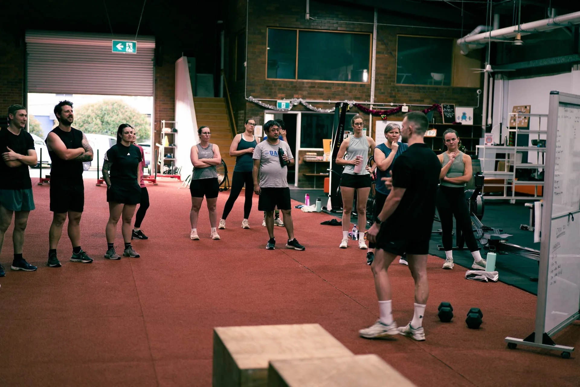 Group training class at The Bar