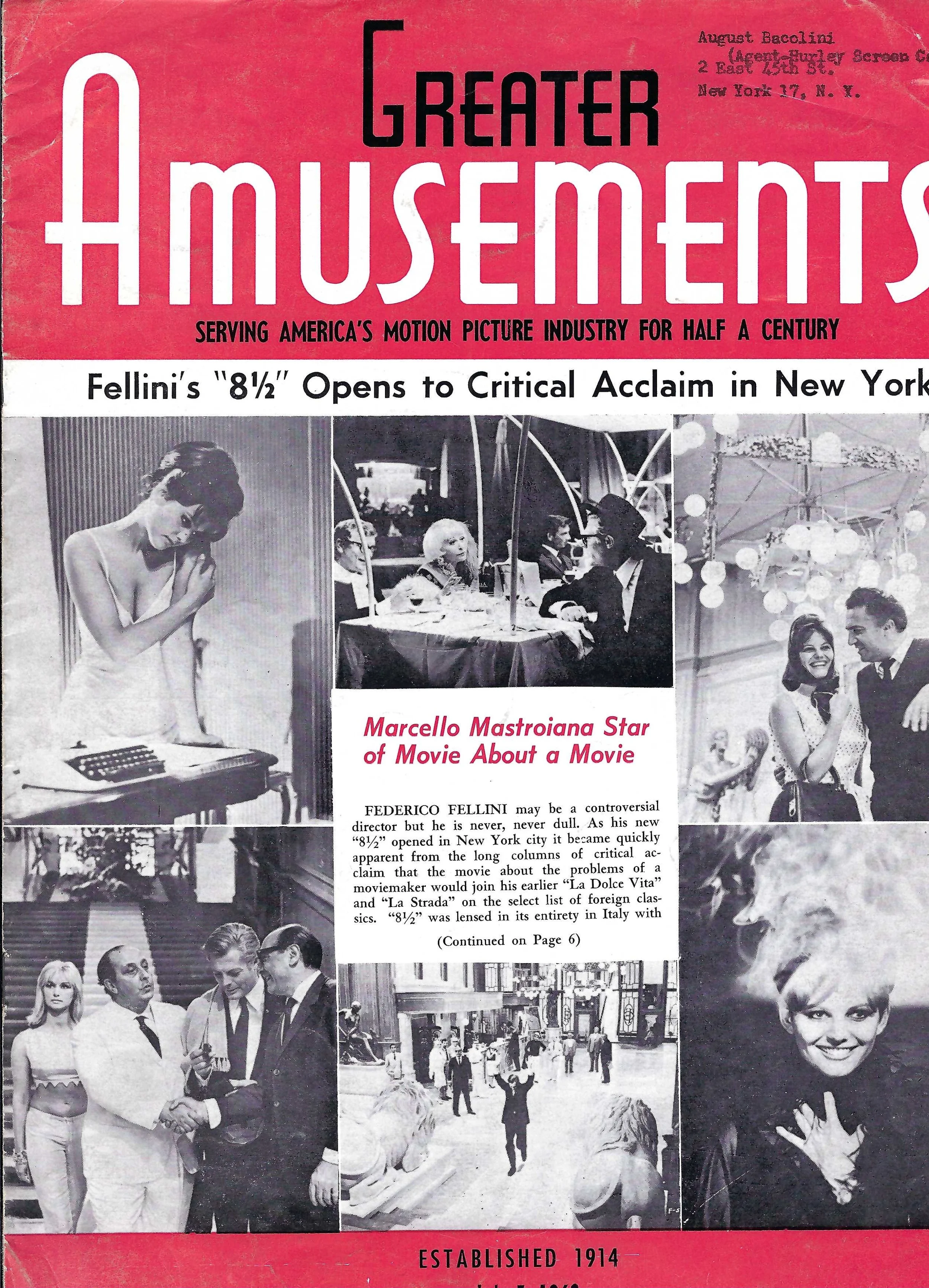 U.S. theatre owners magazine