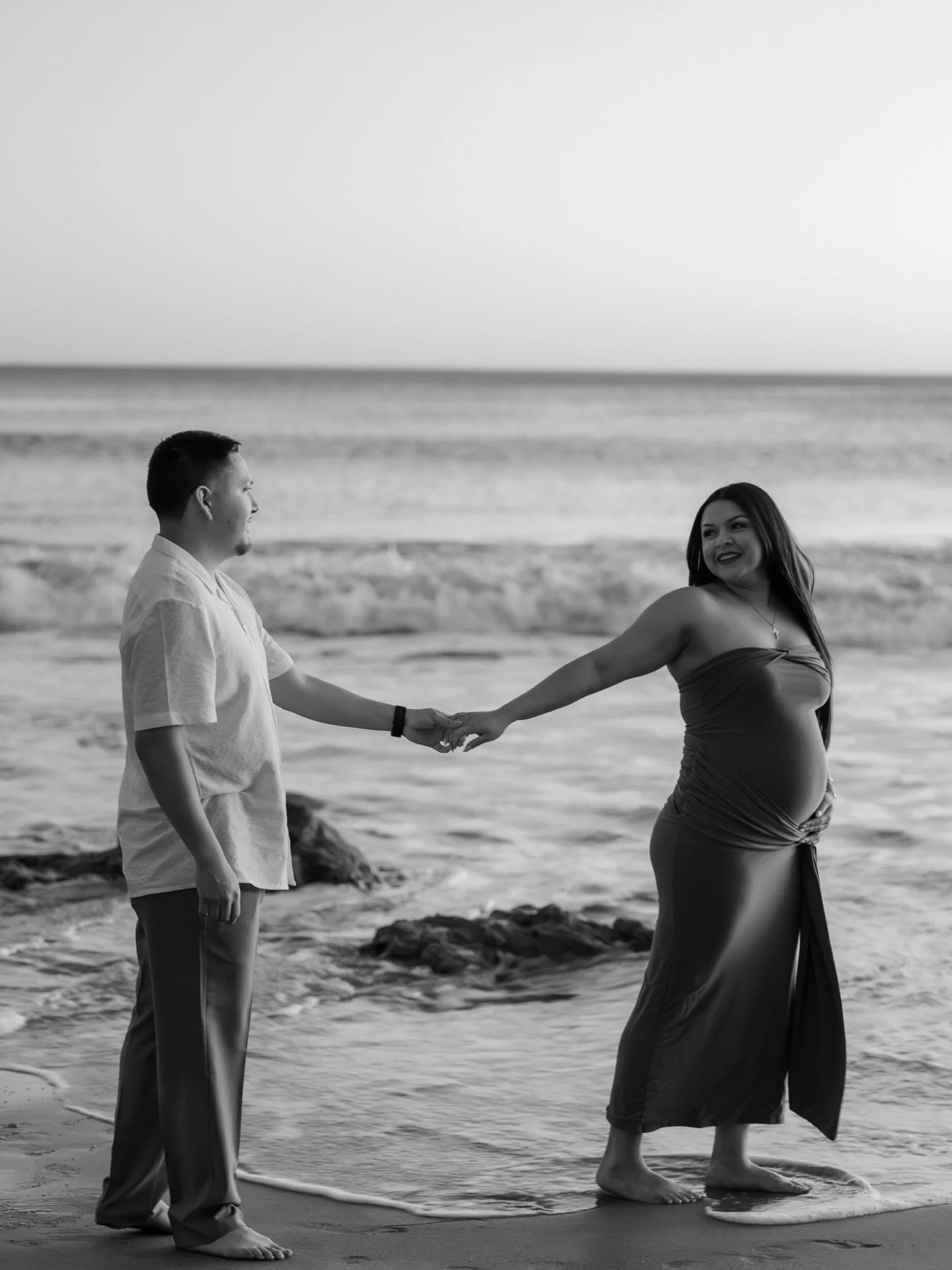 Serving forever at the beach ✨🤍#engagementphotographer #proposal #proposalshoot
