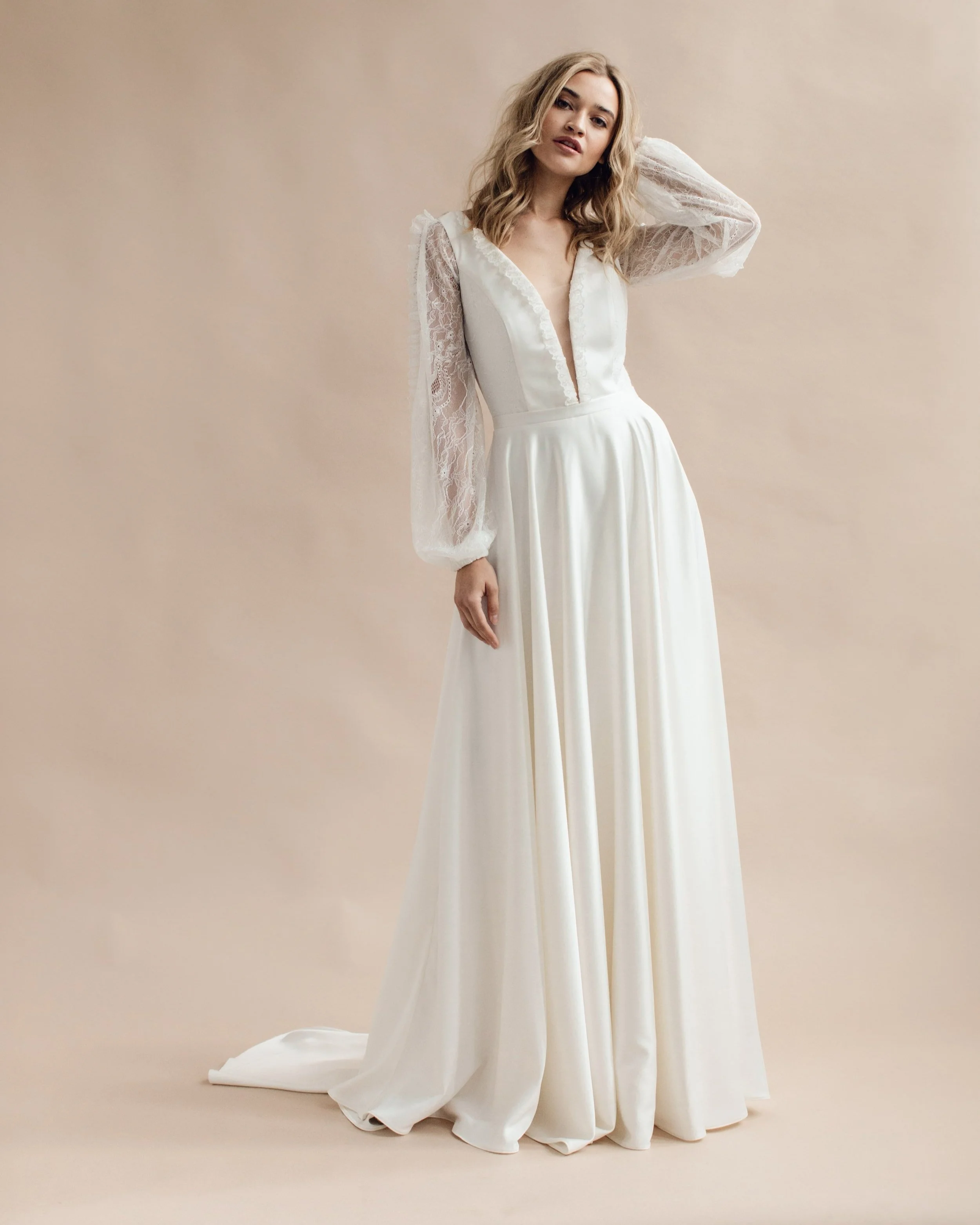 Kate Fearnley Liberty — LUMI Bridal Wedding Dress Shop Hitchin