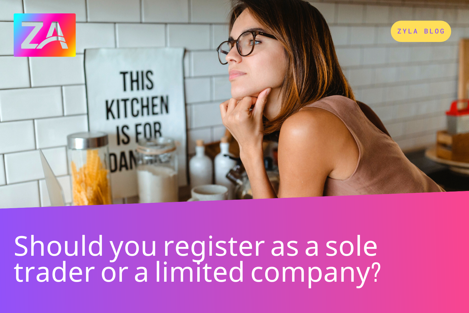 Should you register as a sole trader or a limited company?
