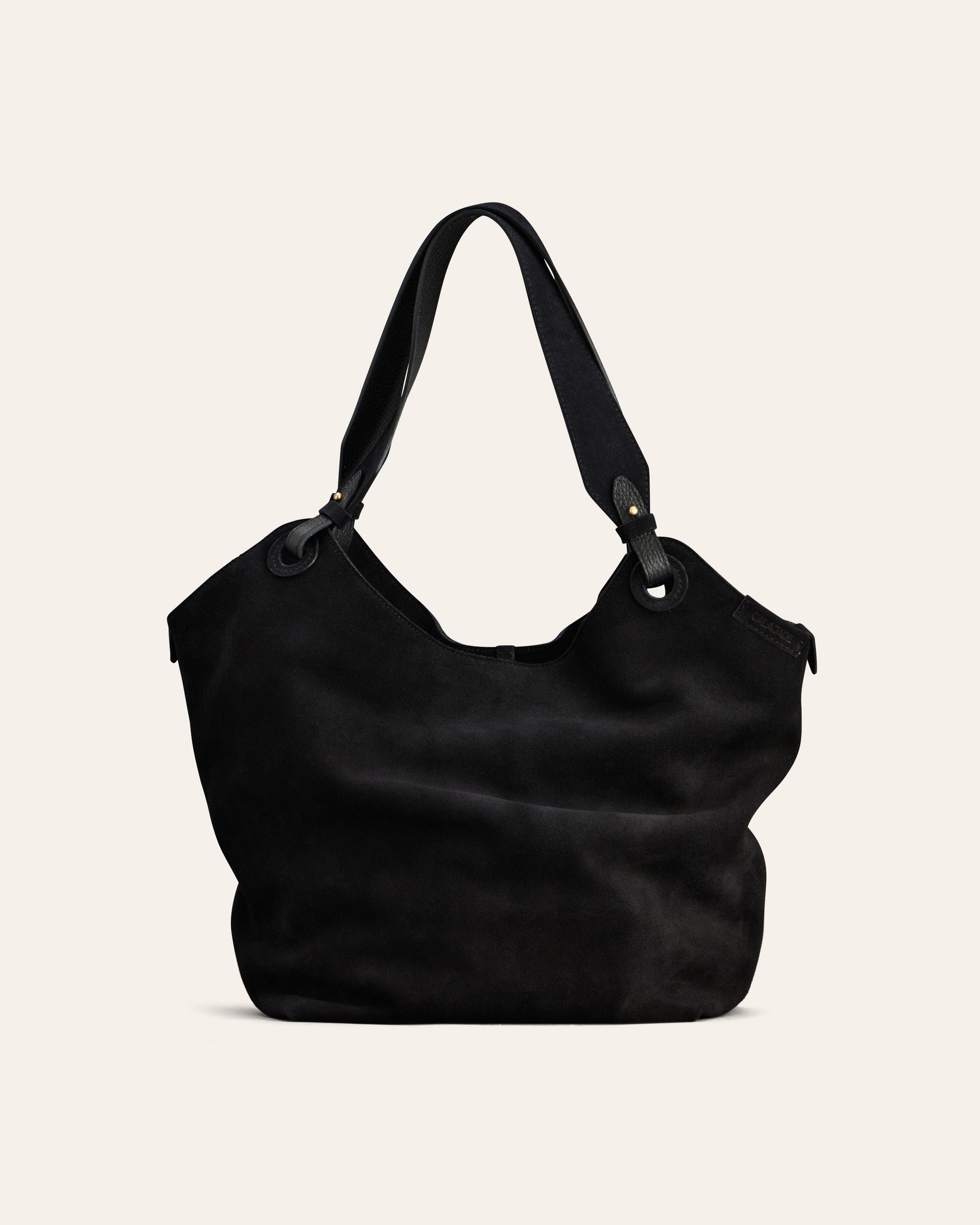 SOHO Shoulder bag Black Suede Gold.jpg (Copy)