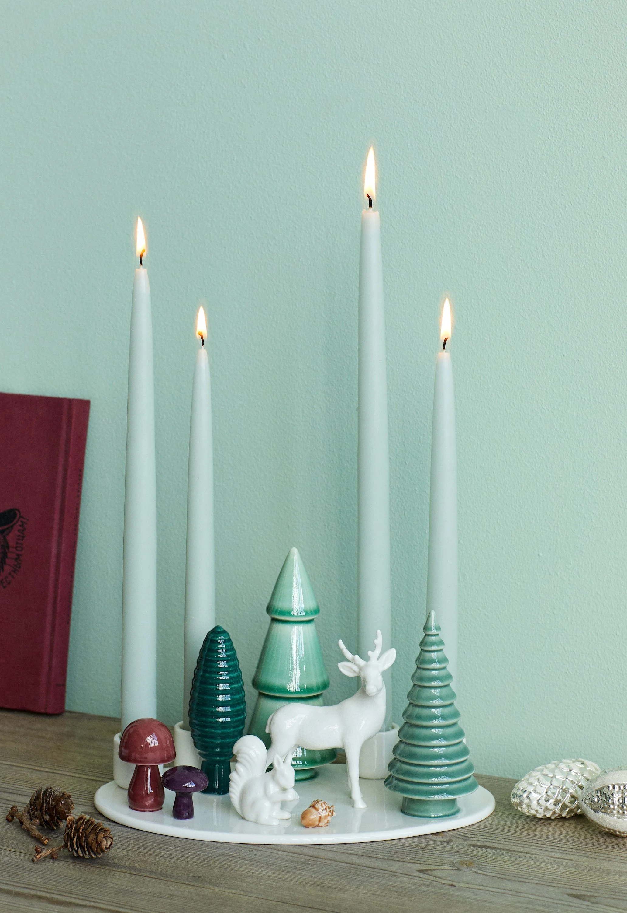 Winter Stories Woodland Advent Candlestick  4.jpg