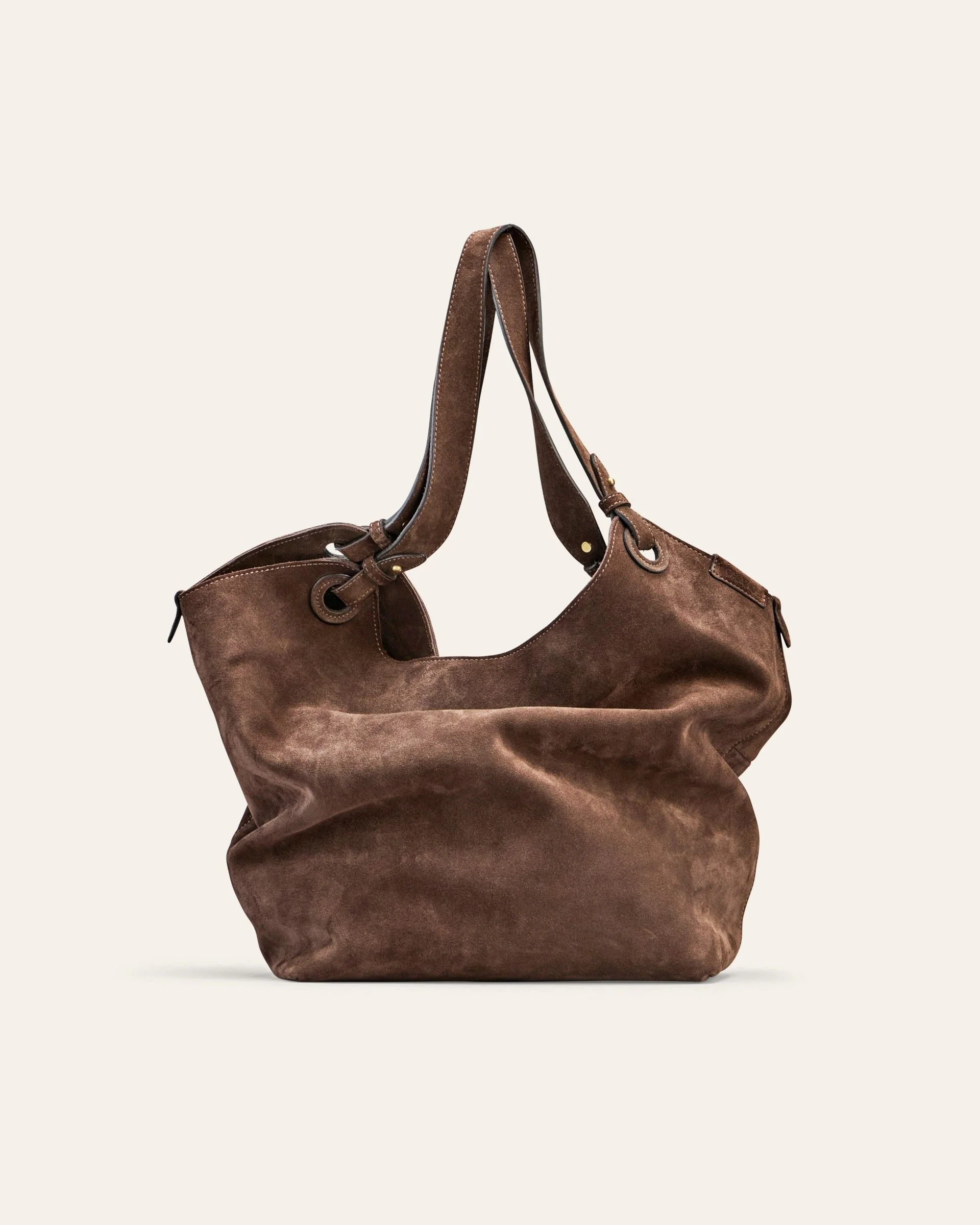 SOHO Shoulder bag Umber Suede Gold.jpg (Copy)