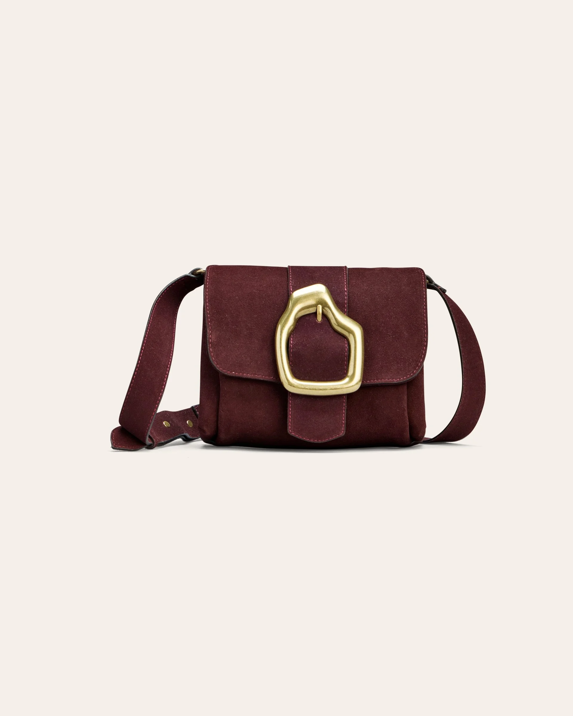 Calajade Nami Mini Crossbody bag Fugde Suede