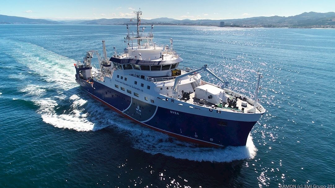 Feels good to start new climate action research with SMHI and research vessel Svea.
