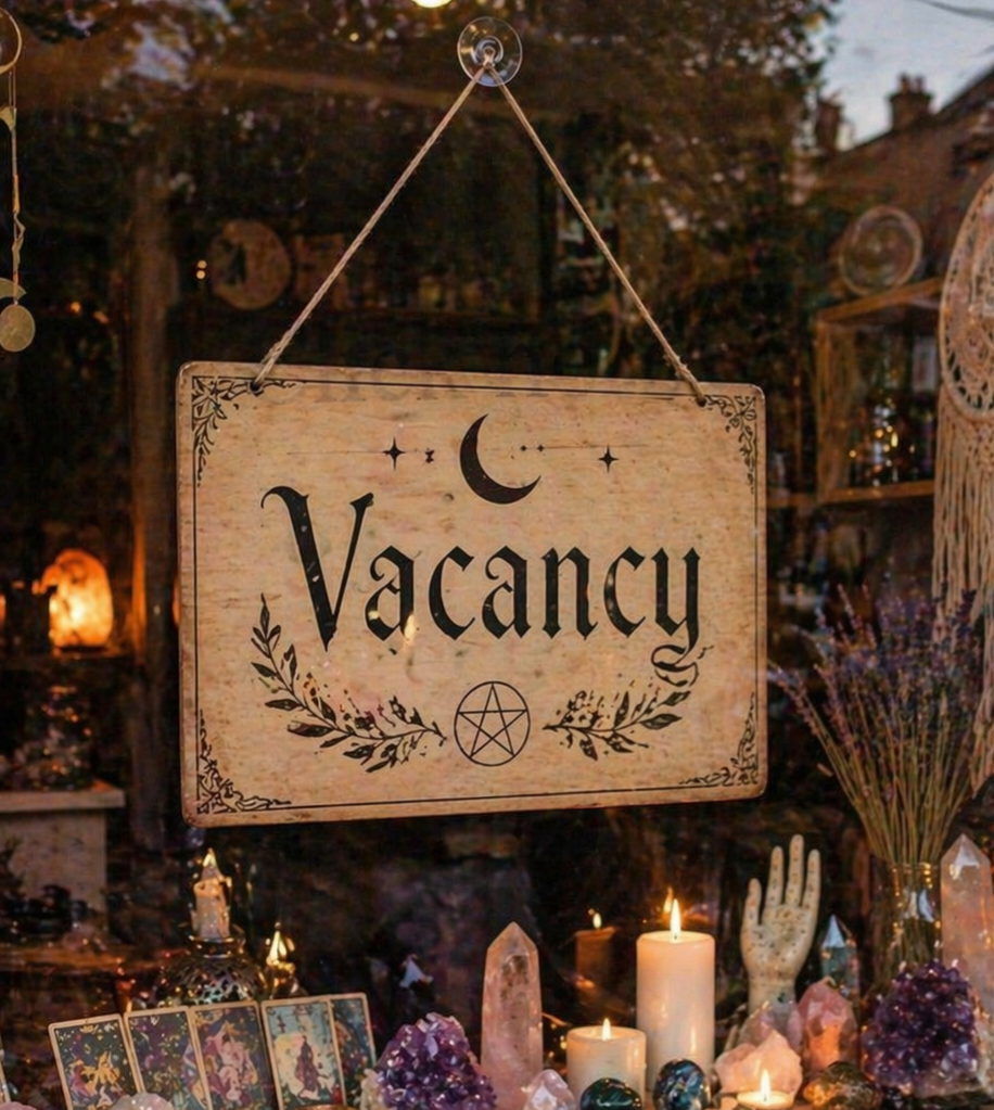 Vacancy Available