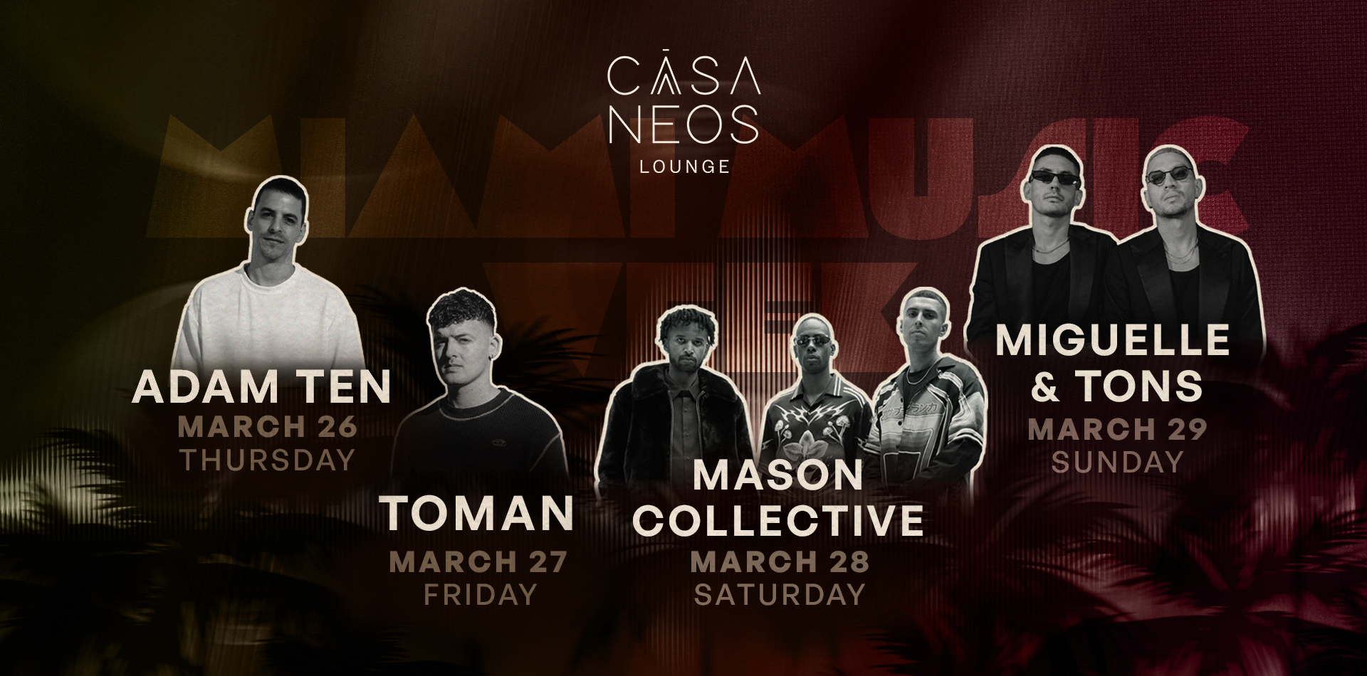 Miami Music Week - CASA NEOS Lounge