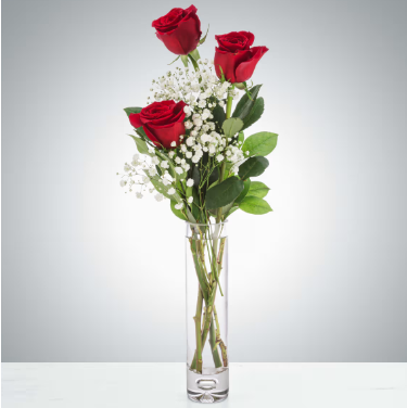 Valentine's Rose Bud Vase by The Rustic Magnolia