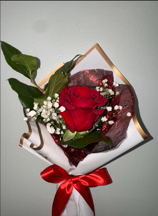 Single Valentine's Rose by The Rustic Magnolia