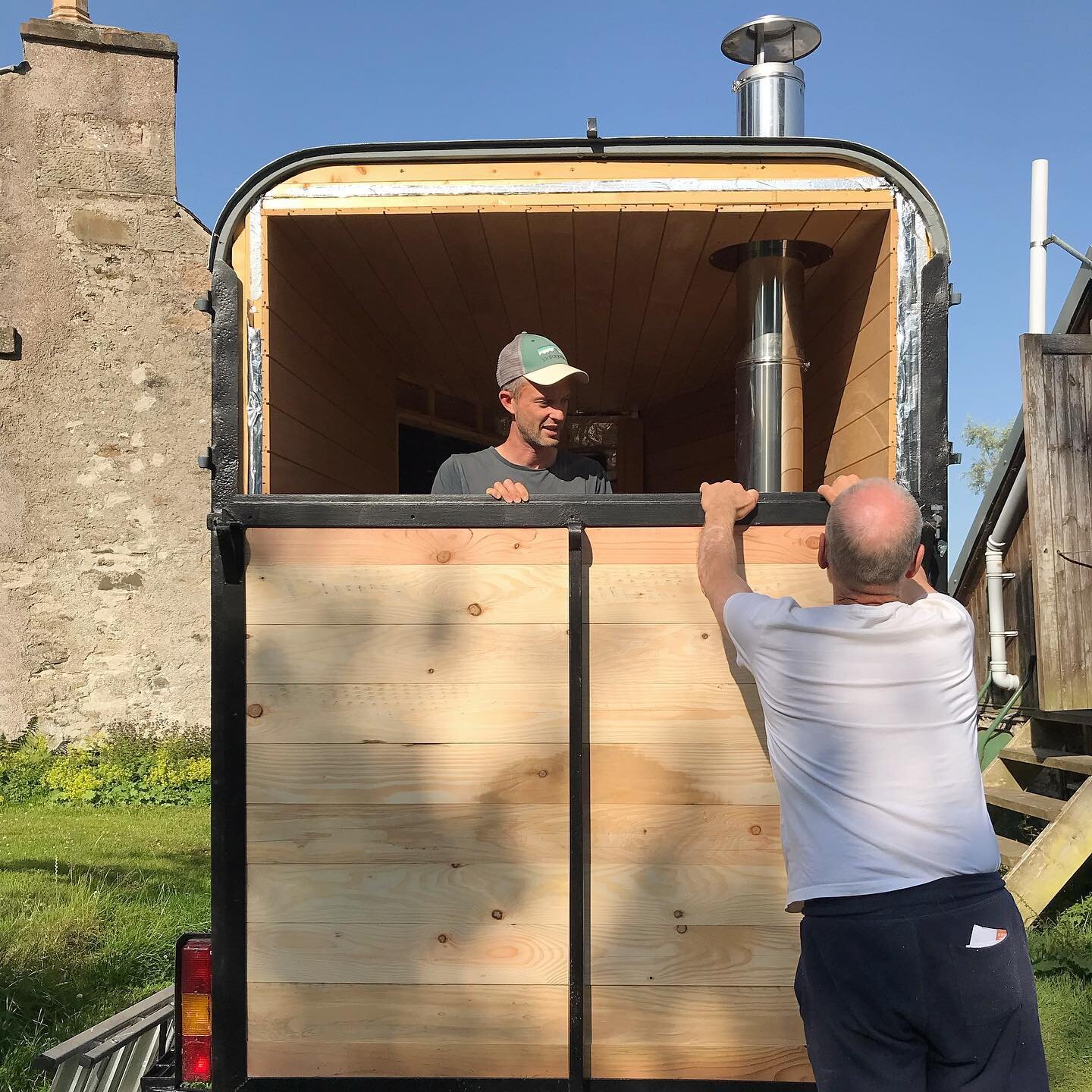 Locally sourced Douglas Fir ramp timber from the wonderful @logie_timber looking fab 🌲💚