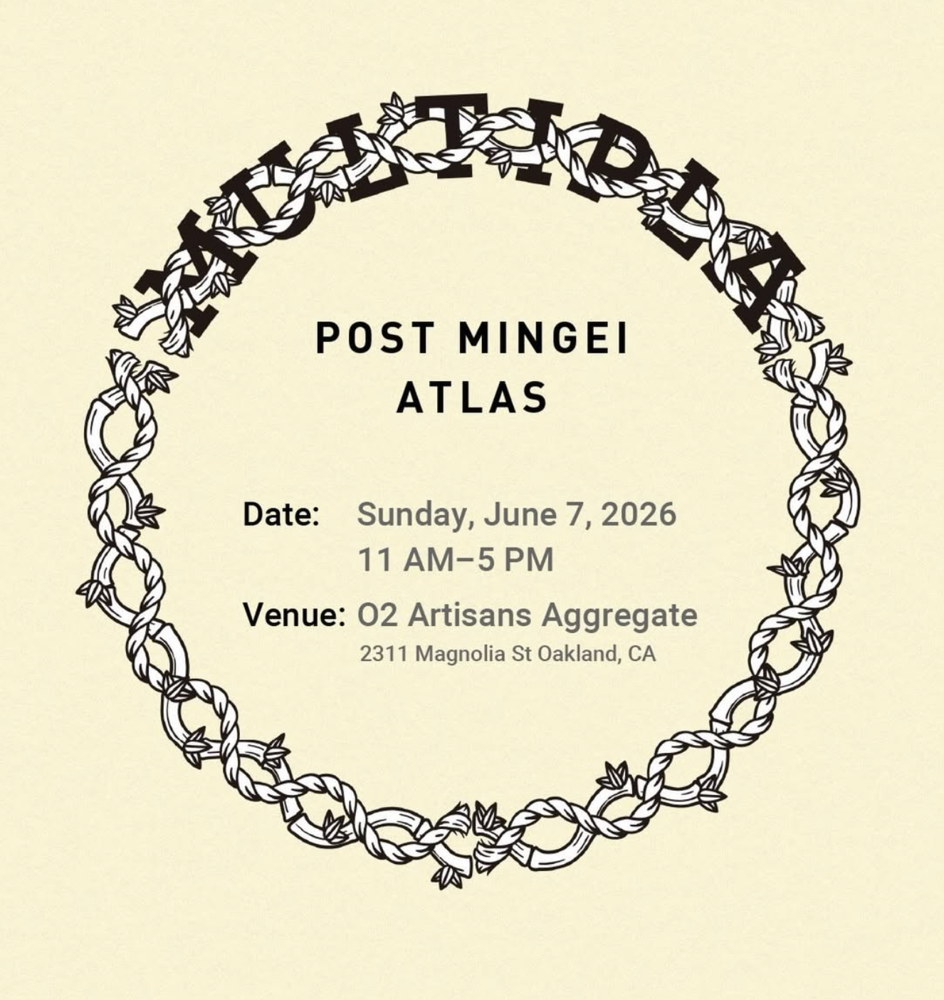 MULTIPLA: Post Mingei Atlas