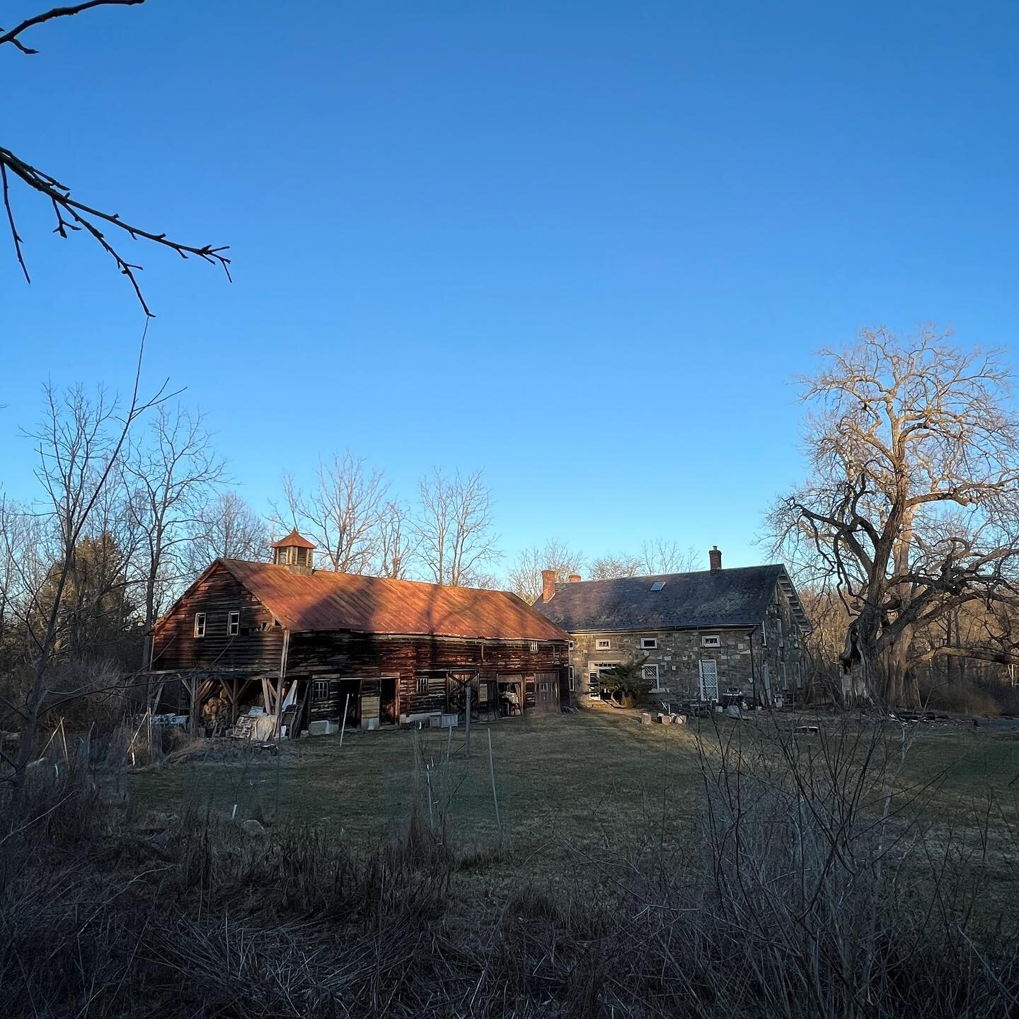 Everything around the farm is still pretty bare, but we spotted signs of Spring. Another few weeks&hellip;.
.
.
#farmlife #oldhouselove #thisoldhouse #barnsofinstagram #farmsofinstagram #upstatenewyork #upstateny #hudsonvalley #hudsonvalleyliving #ro