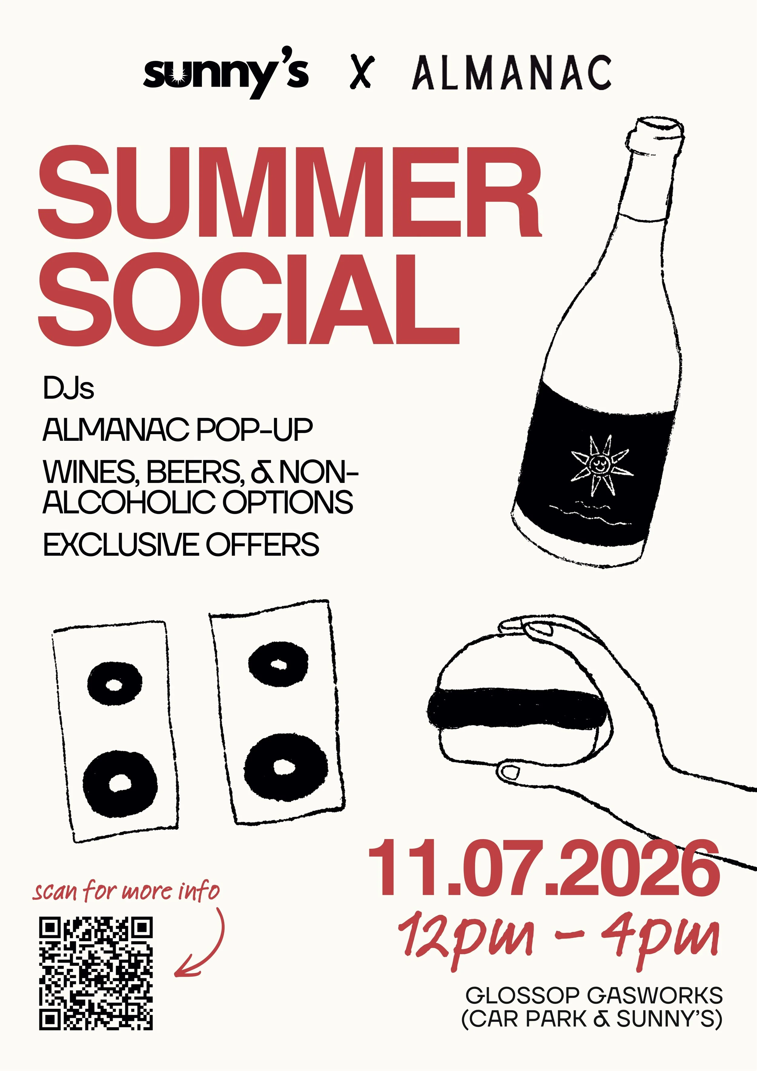 Sunny's x Almanac - KIN.DER - Glossop