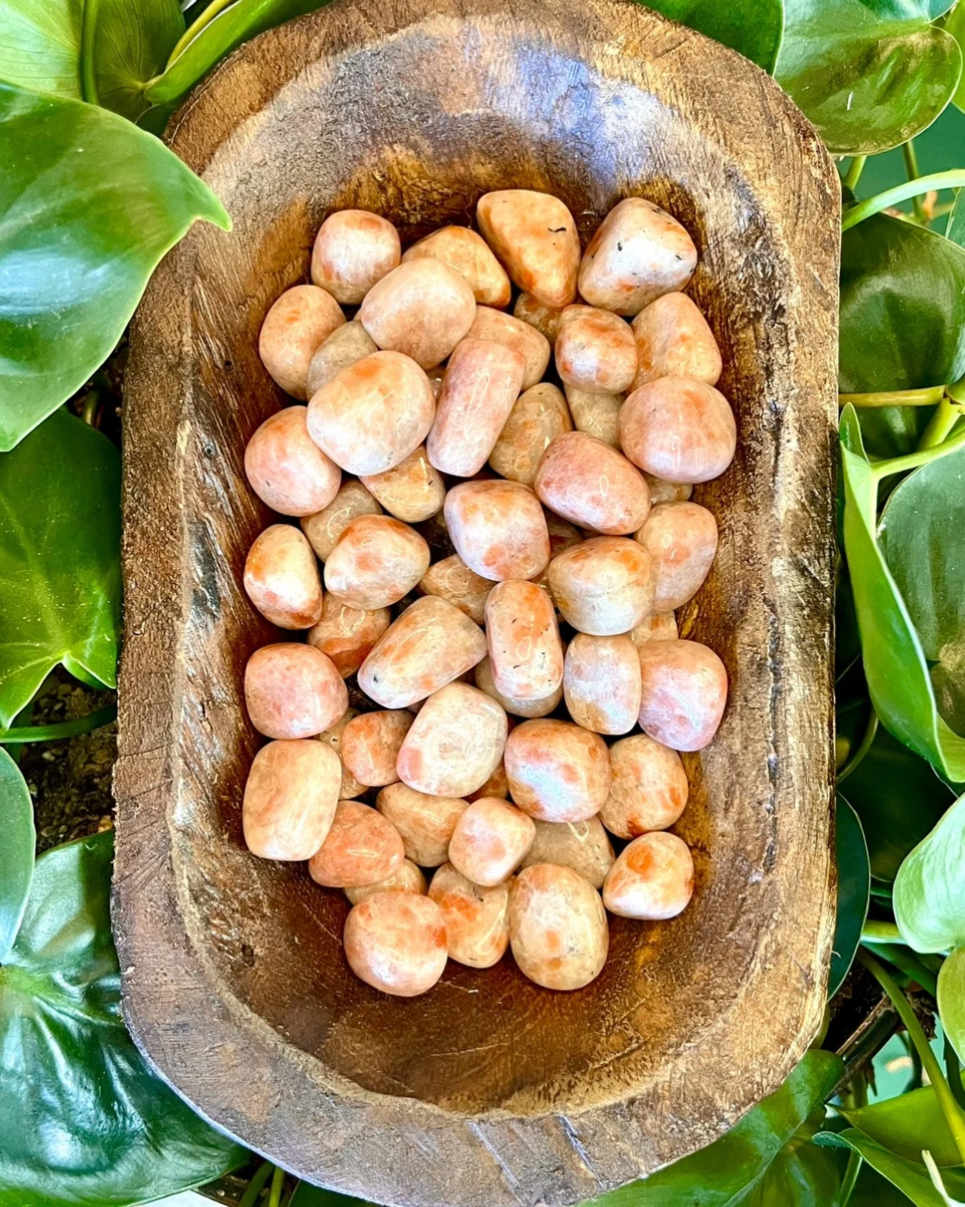 ✨SUNSTONE✨ Back in stock! 

Allow your true Self to shine through! 

🌞 Sunstone is a beautiful peach colored stone that holds the regenerative powers of the Sun. Good for depression, co-dependency, self-worth, pessimism and procrastination!

🌞 Let 