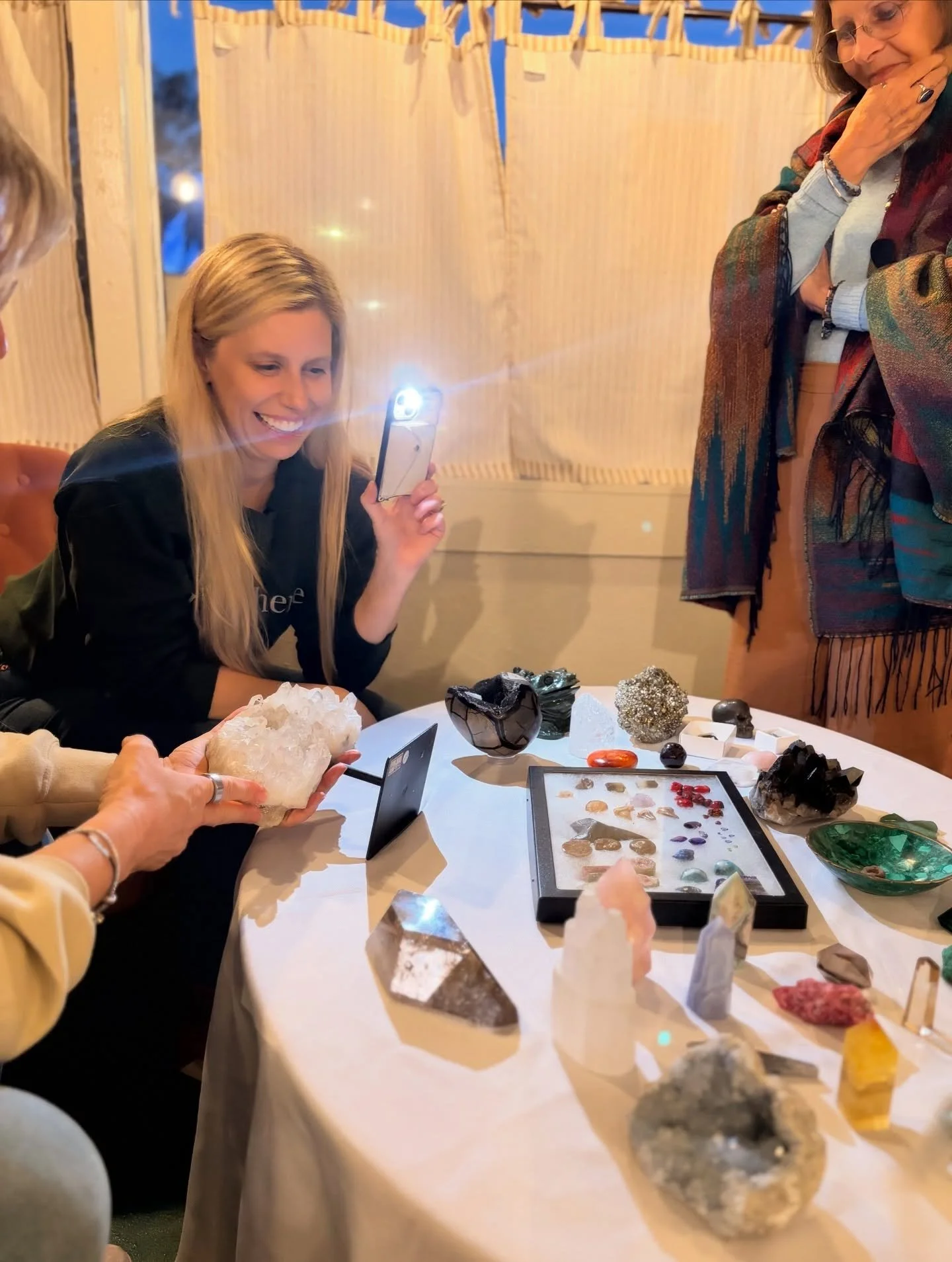 We had a great time at the Crystals Workshop yesterday!! 💎 

 Don&rsquo;t miss our next workshop (Herb Magic with Natalie @moondaynaturals ) in one week!! $40 per person, and leave with your own herbal creation 🌿

Use the link in bio to signup! 

#