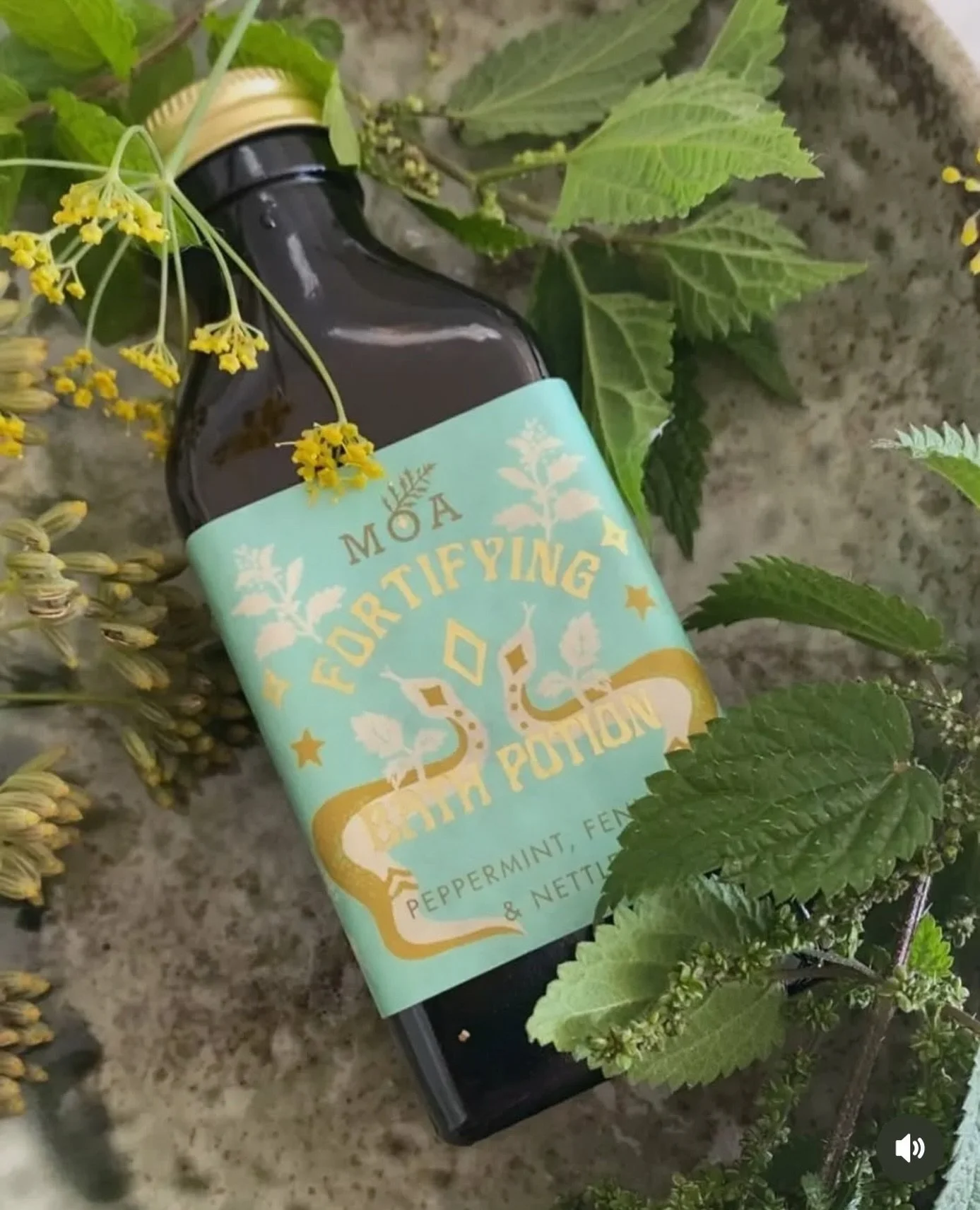 If you are sick or have achy muscles, this healing bath oil is absolutely MAGICAL ✨ Imported from England and made with high quality organic ingredients and essential oils&hellip; it smells like minty heaven!!! 

FYI: This is really the only product 