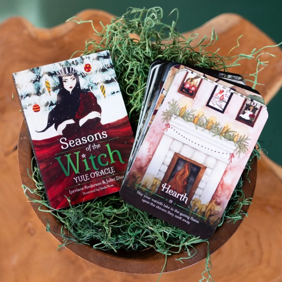 ✨Seasons of the Witch: Yule Oracle Deck✨

Discover 44 healing messages to align you with the divine wisdom of the year&rsquo;s darkest night and the joyful celebration associated with the winter holidays. This oracle is your path to deep reflection a