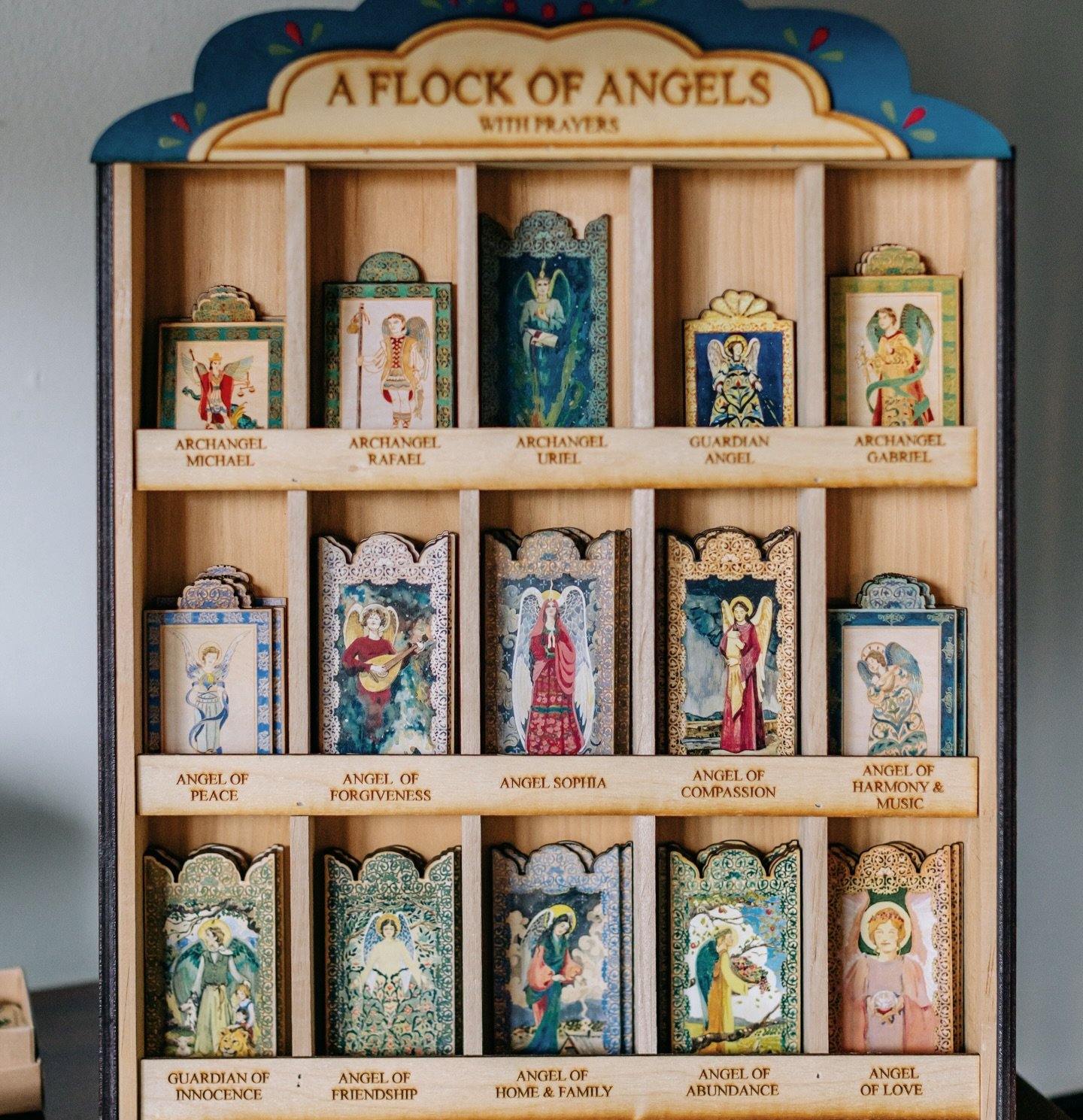 Pocket Angels and Saints are restocked!! ✨

They make the PERFECT stocking stuffer&hellip; small and meaningful ✨&hearts;️ Each one has its own prayer or scripture on the back... There&rsquo;s even one for dog and cat owners! 

Shop with us Tuesday-S