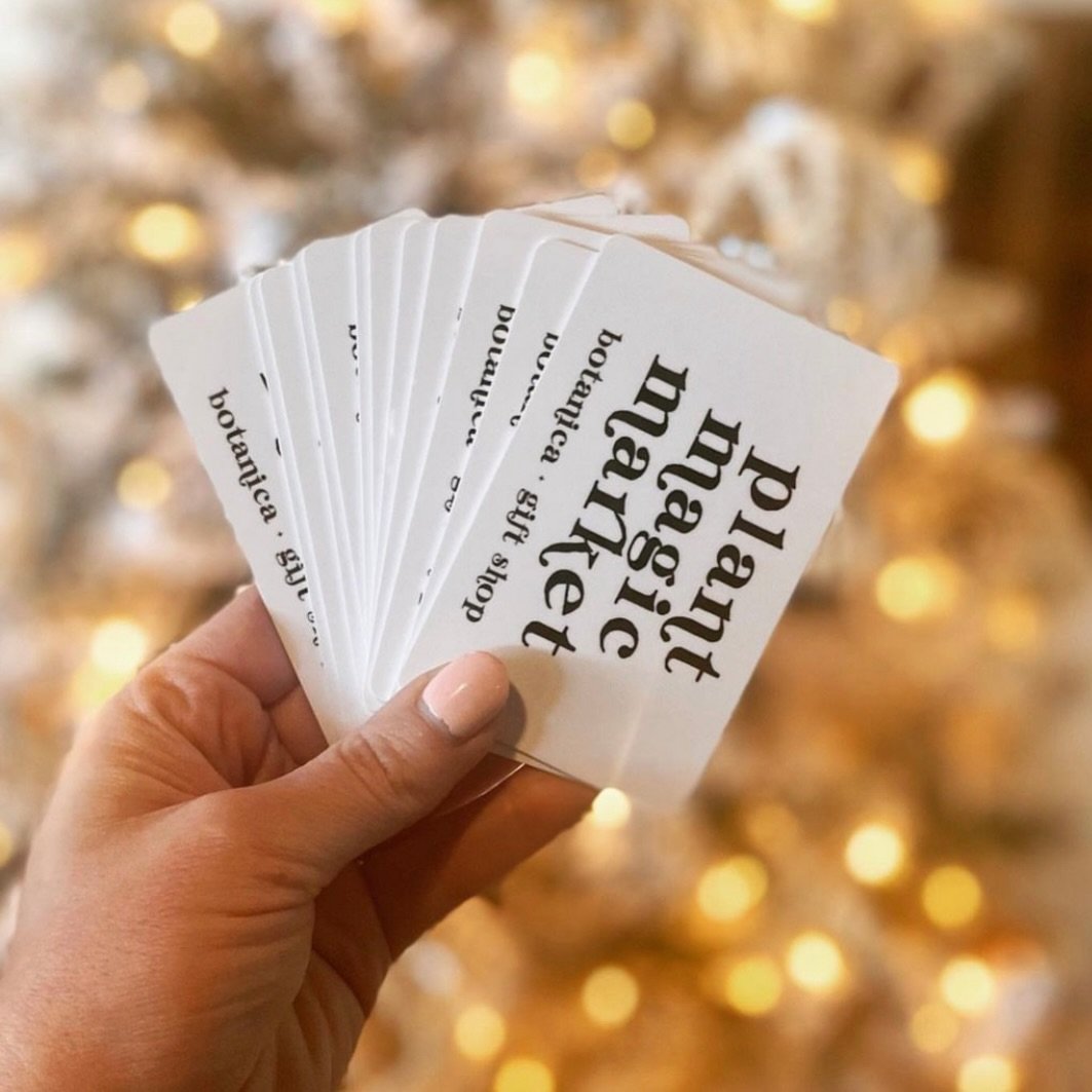 This is your sign to get them a Plant Magic Market gift card for Christmas&hellip; 😉🎅🎄

Perfect for crystal lovers, tea lovers and all around magic lovers! ✨ 

Stop in Tuesday-Saturday 11am-6pm! Thank you for shopping local this holiday season &he