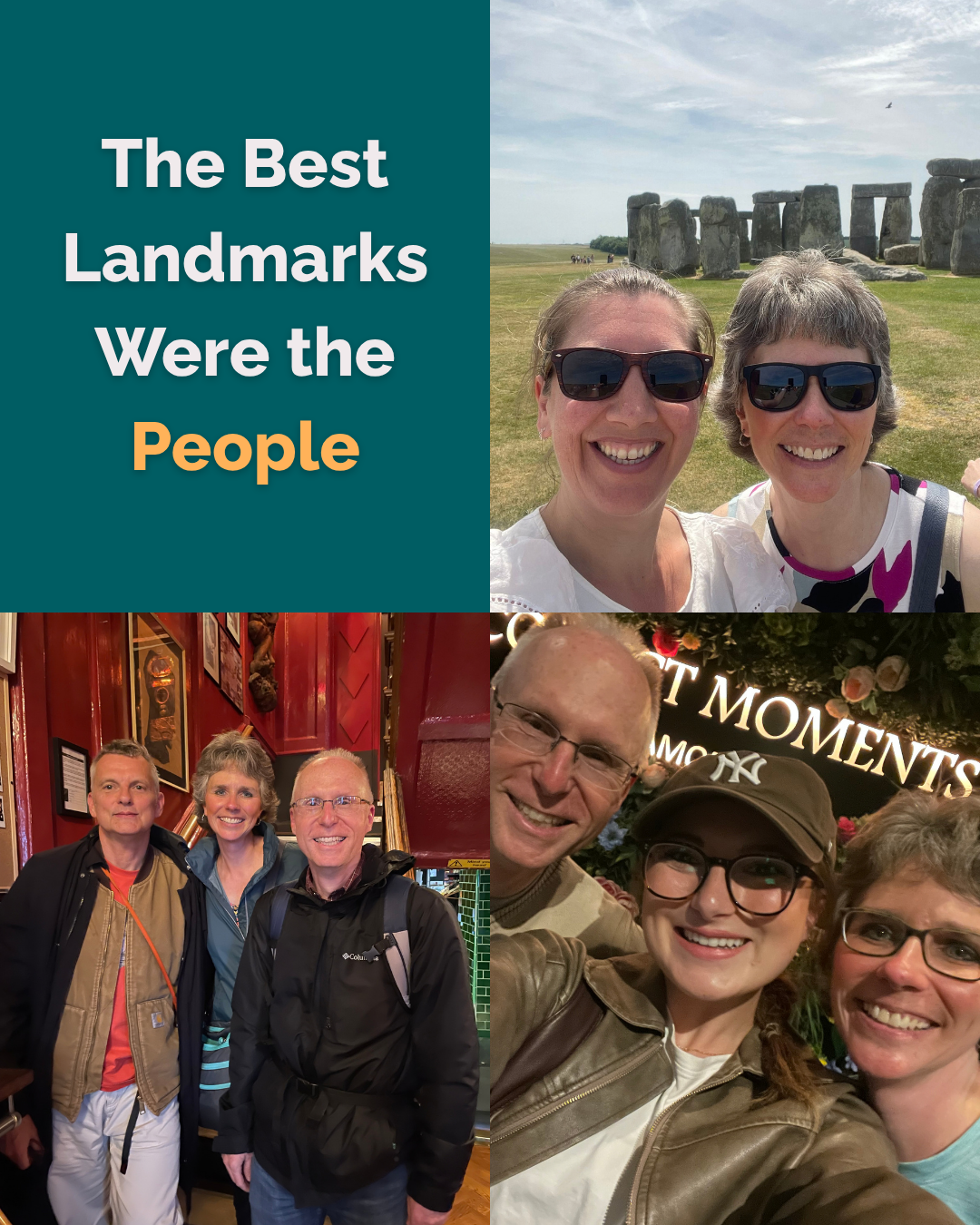 The Best Landmarks Were the People
