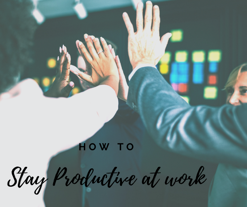 How to stay productive and energised at work