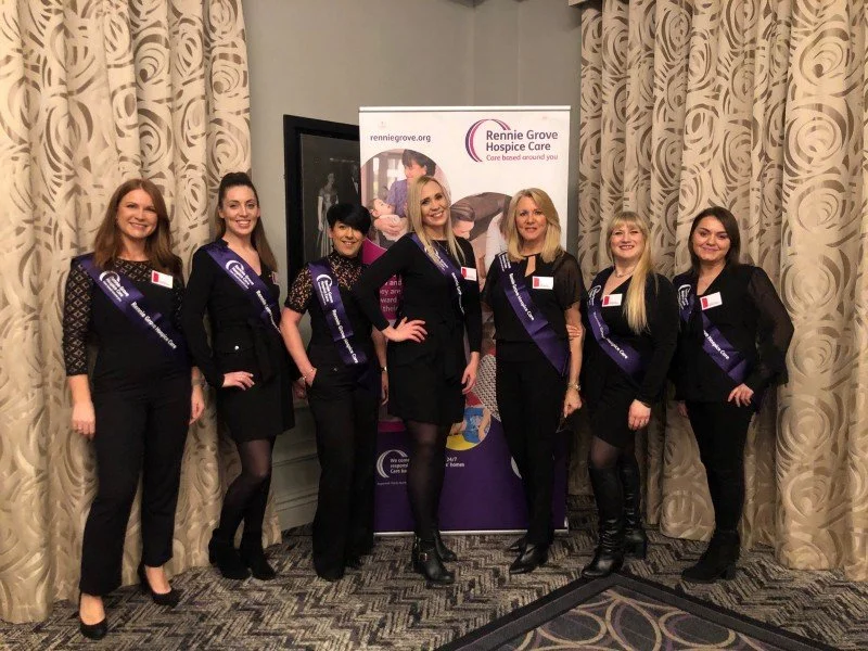 Rennie Grove fundraising — A Question of Sport Charity Dinner