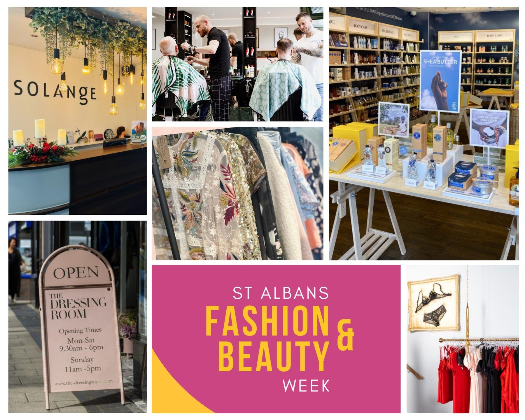 At Red Door, we love promoting local businesses, and there's an exciting Fashion and Beauty week coming up next week in St Albans! 😍

Next week, from 29th Apr-5th May, our town, crammed with independent shops and local talent, such as @jefferson_eco