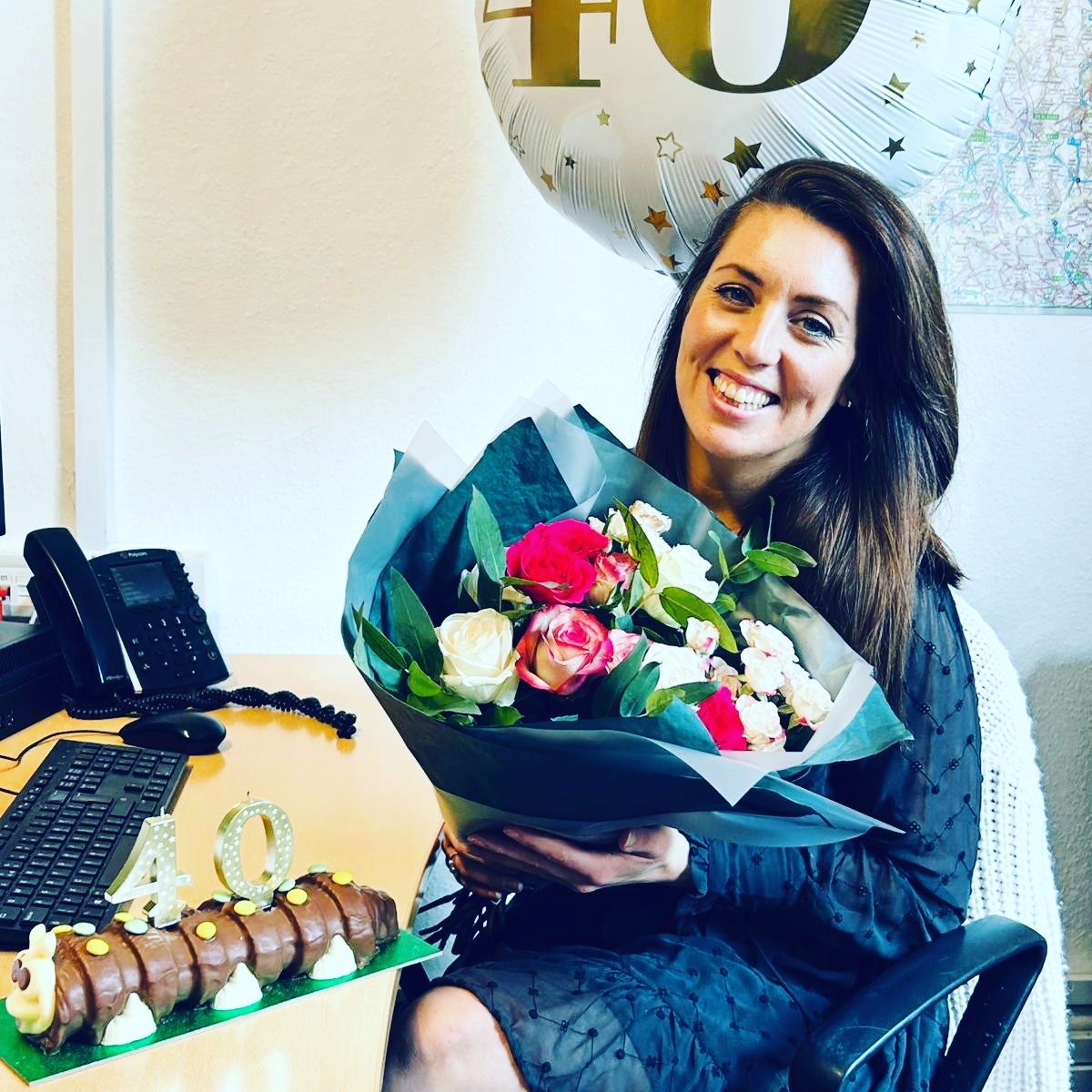 Today at we celebrated a big birthday with our lovely Laura Holt-Thomas🎈🎉🥳

We had a yummy team lunch followed by chocolate cake of course! 🎂

Wishing you a wonderful rest of the week celebrating Laura, and a really happy, healthy and successful 