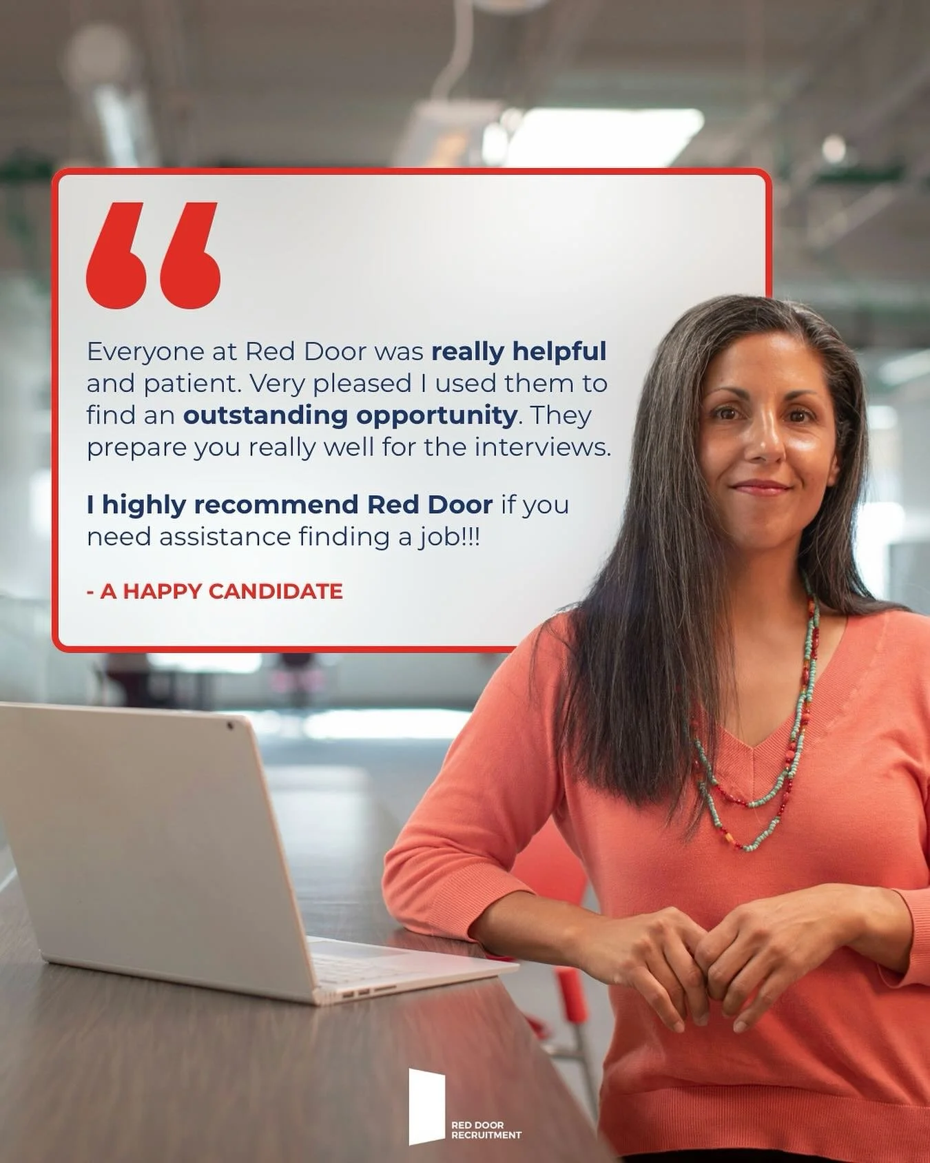 Another incredible testimonial from an outstanding candidate! 😍⁠
⁠
We&rsquo;re always proud to support talented professionals on their career journeys, and it&rsquo;s even more rewarding when they share their experience with us.

Get in touch today:
