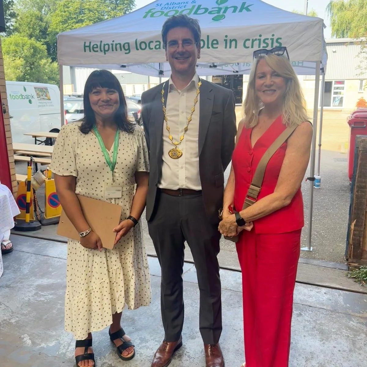 Our Director. Louise, was proud to be invited by @st_a_and_dist_foodbank to their Impact Event this week!

The St Albans and District Foodbank is one of our chosen charities, and they truly are an exceptional organisation.

The foodbank provides esse