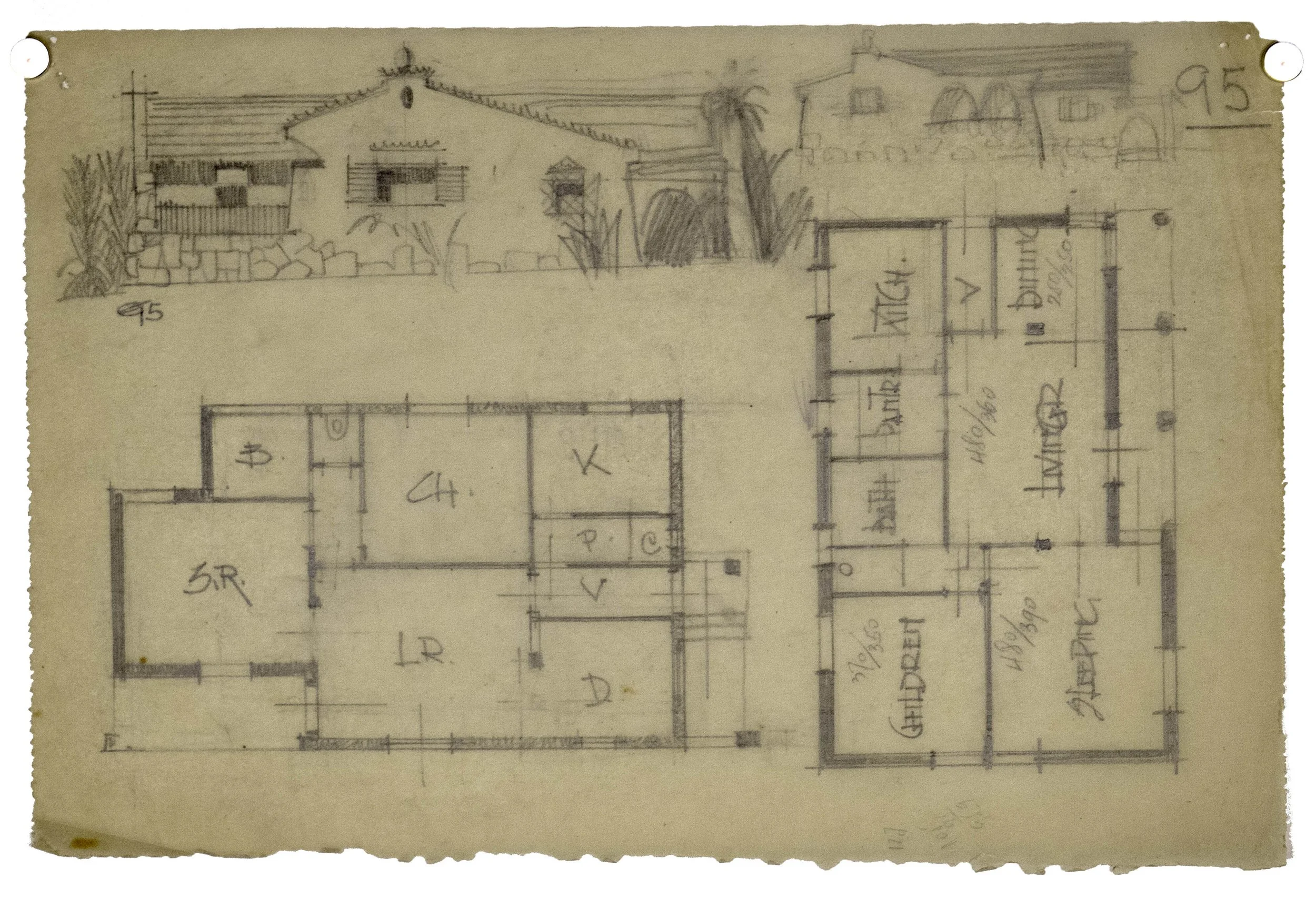 Architectural drawing, date unknown, ID: 1475_[41]_1