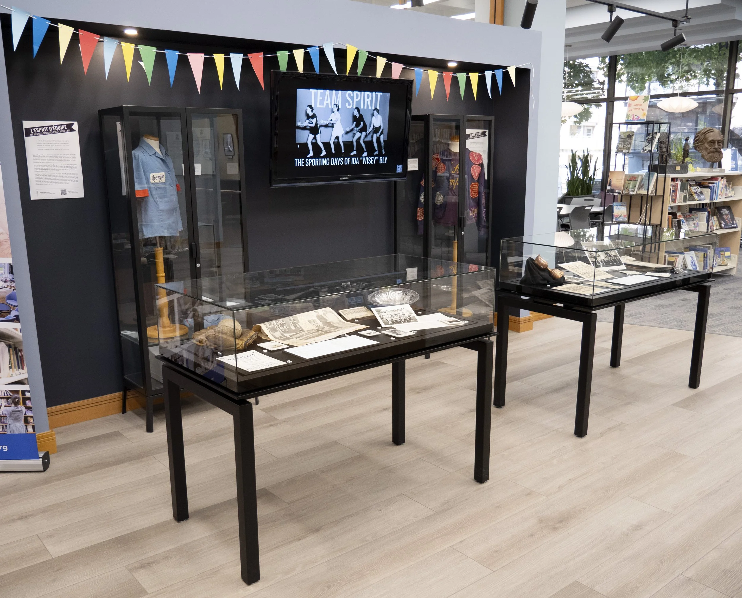 Installation view of the physical exhibition, September 2025.