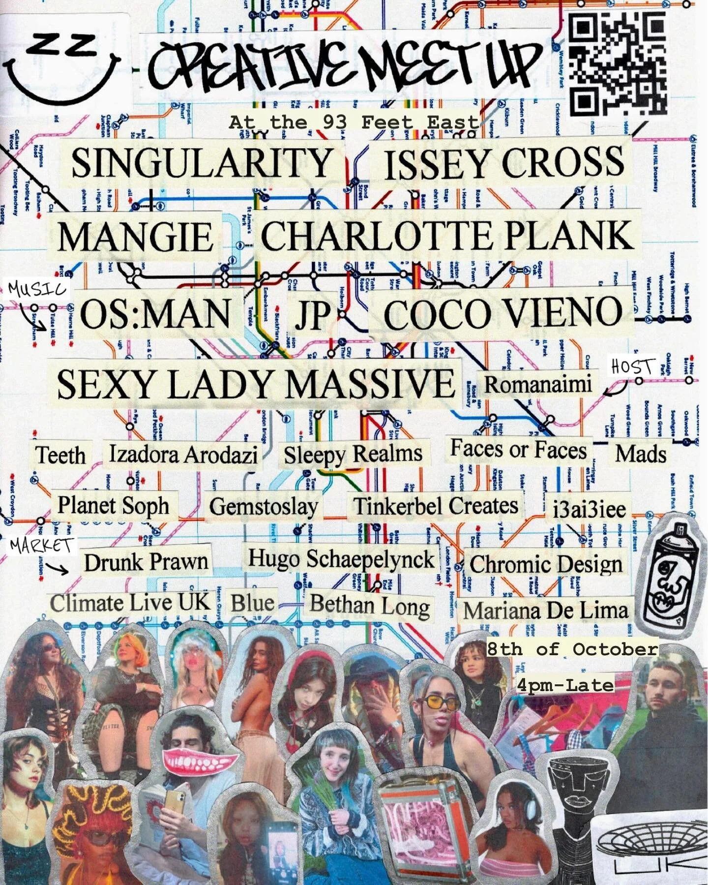 ⭐️ CREATIVE MEET UP ⭐️
WIN &pound;100 + first 100 tickets for FREE!

Immerse yourself in the vibrant London creative scene, experiencing the sounds of the underground alongside some of the most talented independent artists of the moment 📺

Limited f