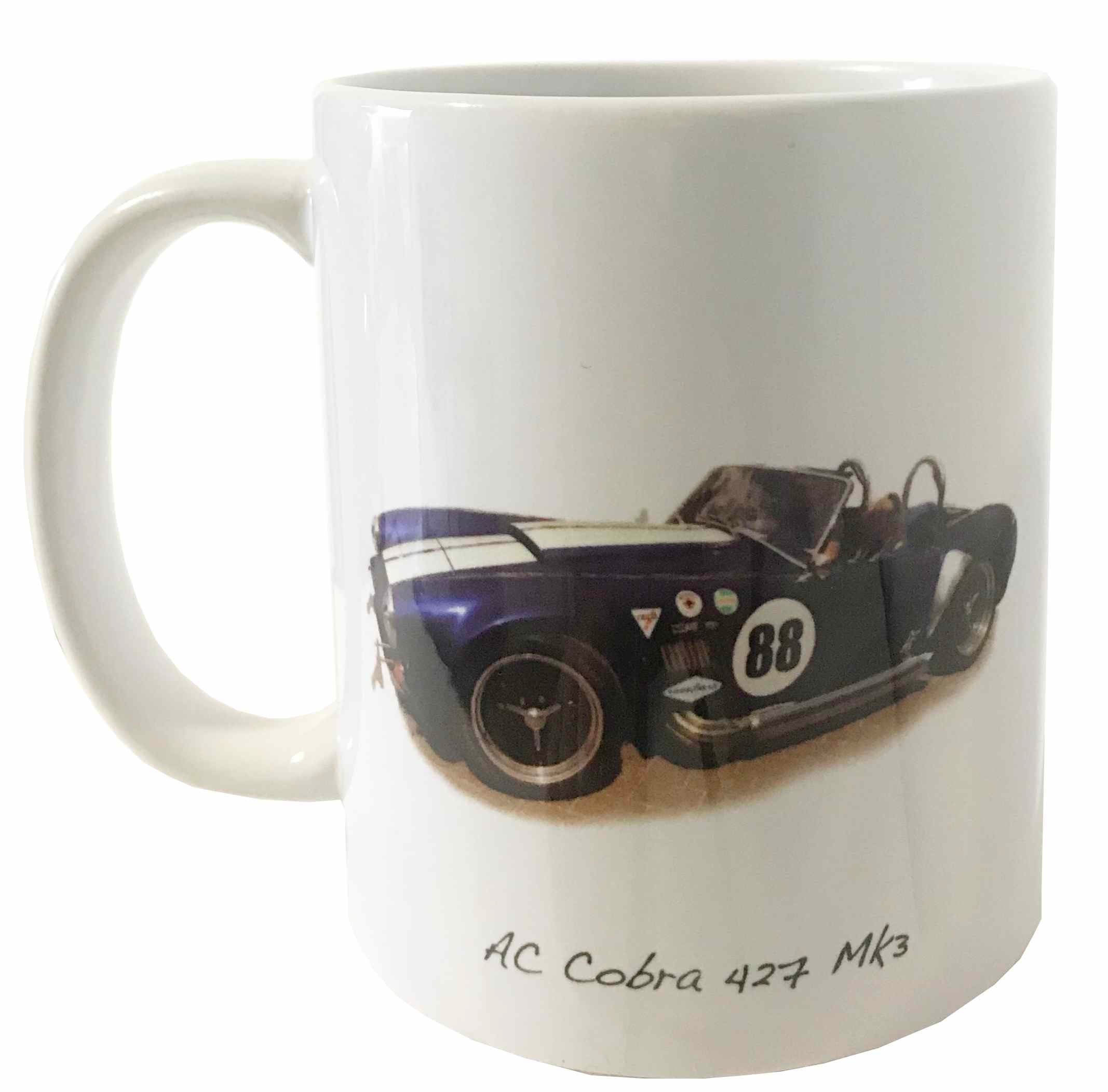 AC Cobra Mark3 427 - Coffee Mug - Ideal Gift for the Muscle Sports Car Enthusiast - Can be Personalised