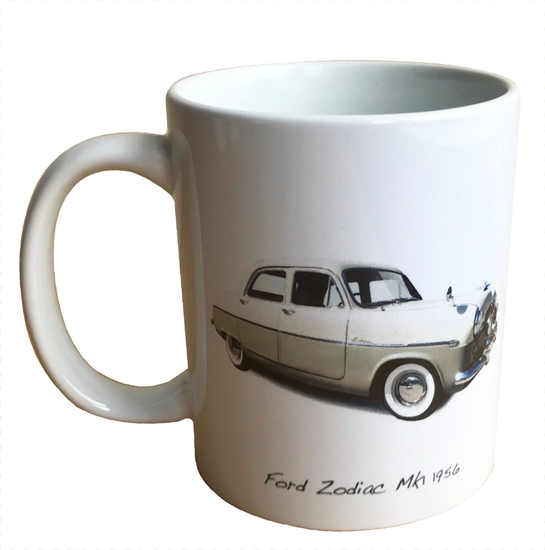 Ford Zodiac Mk1 1956 - 11oz Ceramic Mug - Ideal Gift for the Ford Car Enthusiast