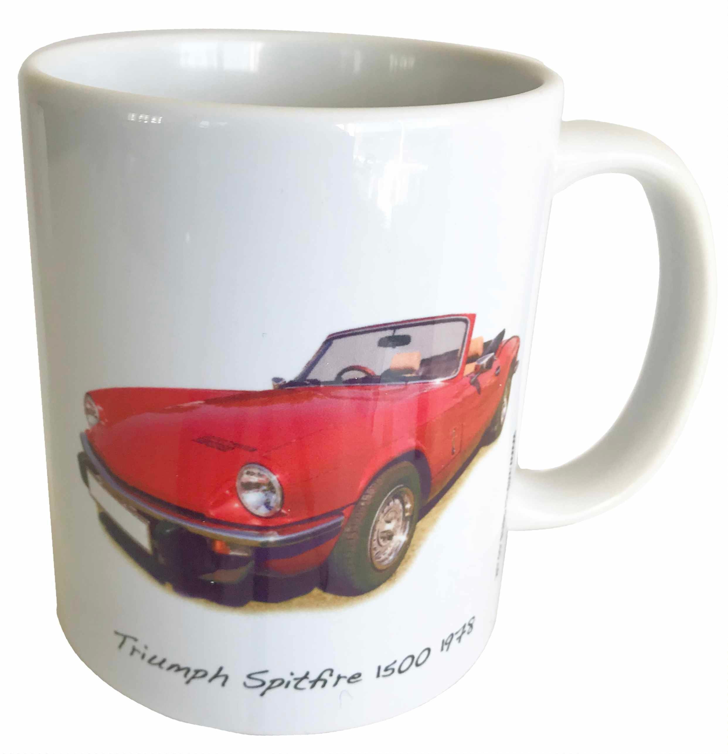 Triumph Spitfire 1500 1978 - 11oz Ceramic Mug - Ideal Gift for the Sports Car Enthusiasts