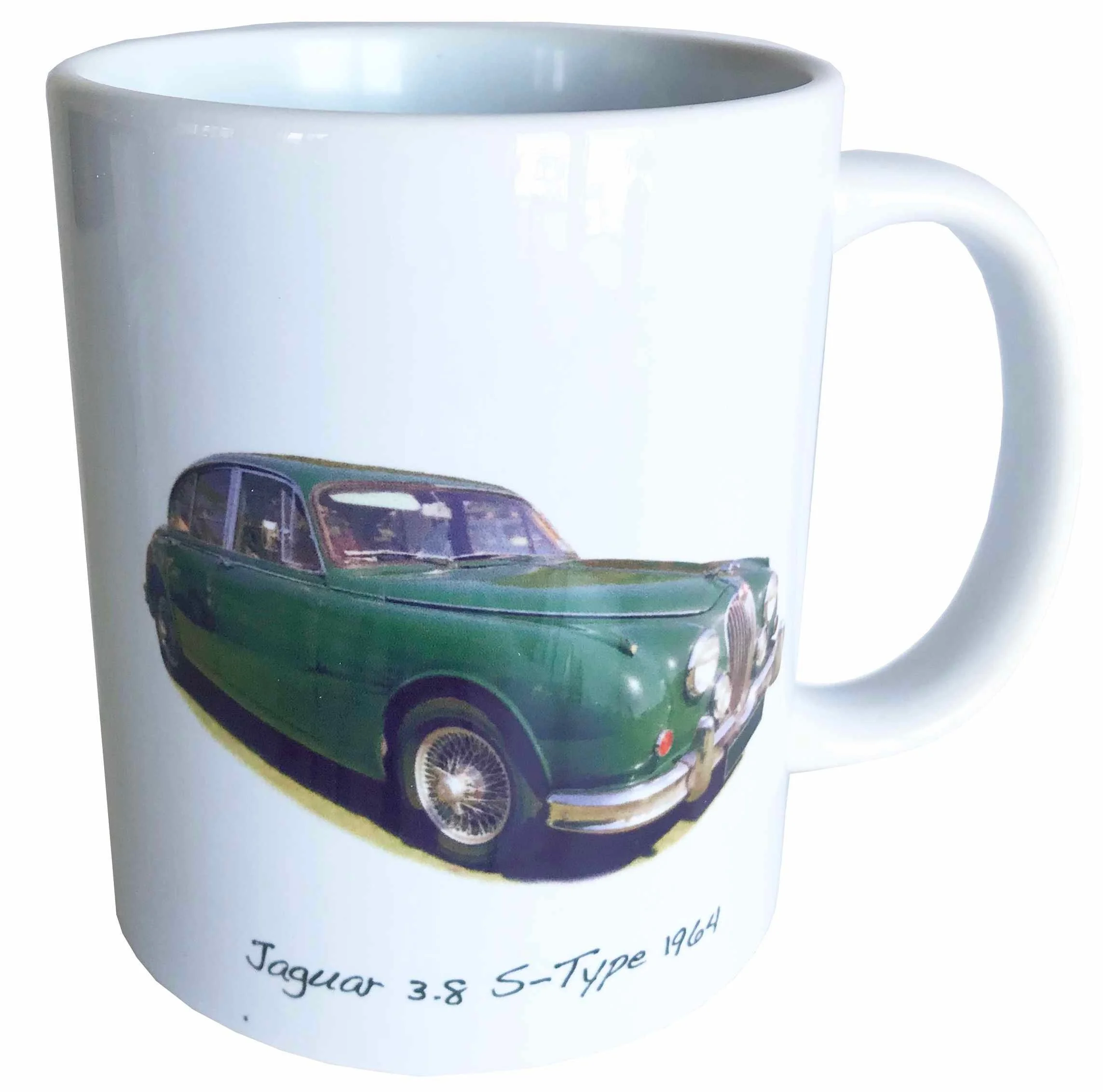 Jaguar 3.8 S-Type 1964 - 11oz Ceramic Mug - Ideal Gift for the Classic Car Enthusiast