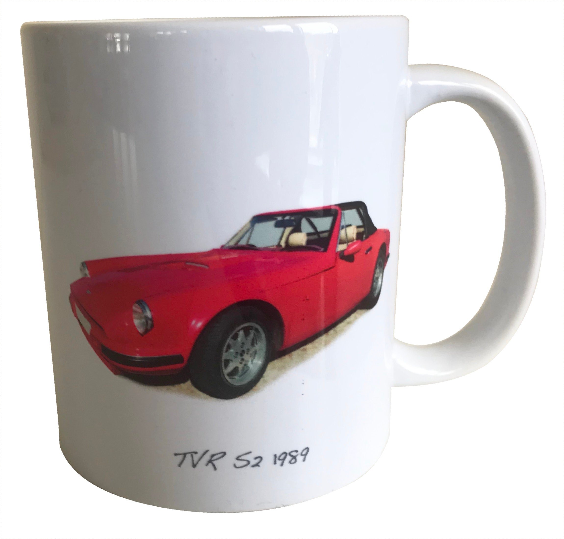 TVR S2 1989 -  11oz Ceramic Mug - Ideal Gift for the Sports Car Enthusiast