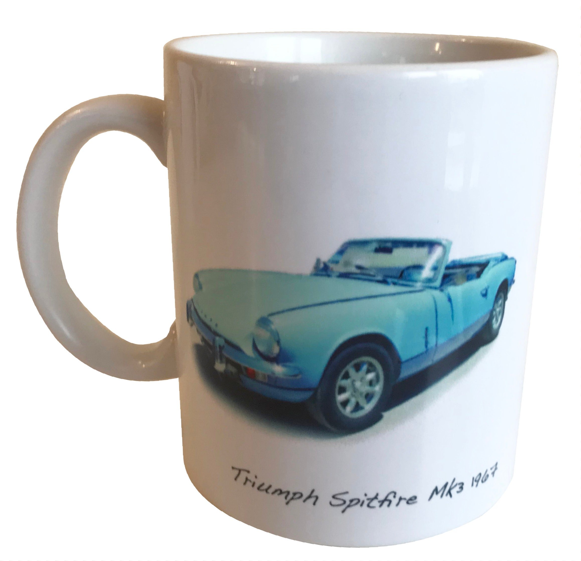 Triumph Spitfire Mk3 1967 - 11oz Ceramic Mug - Ideal Gift for the Sports Car Enthusiasts