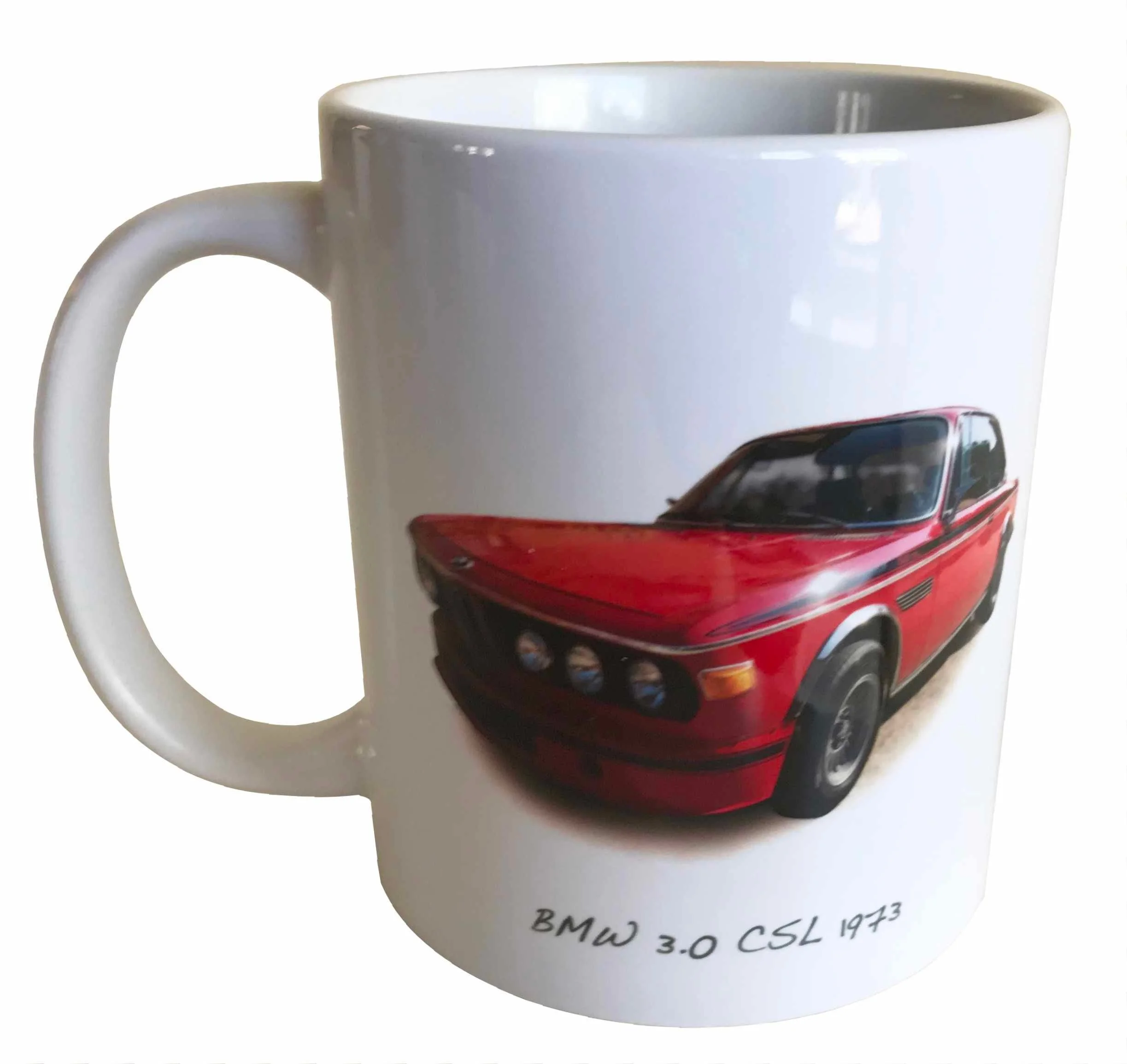 BMW 3.0CSL 1973 Ceramic Mug - Ideal Gift for the German Car Enthusiast - Personalisation Optional