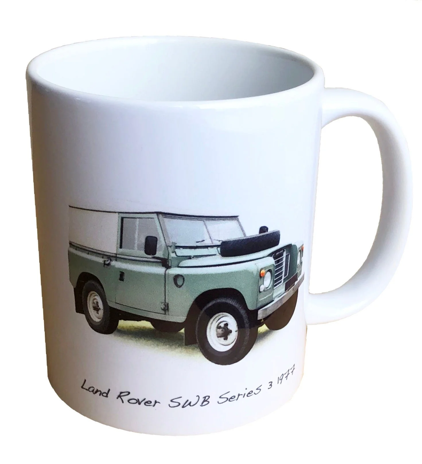Land Rover Series 3 SWB 1977 - 11oz Ceramic Mug - The Perfect Gift for the 'Landy' Enthusiast