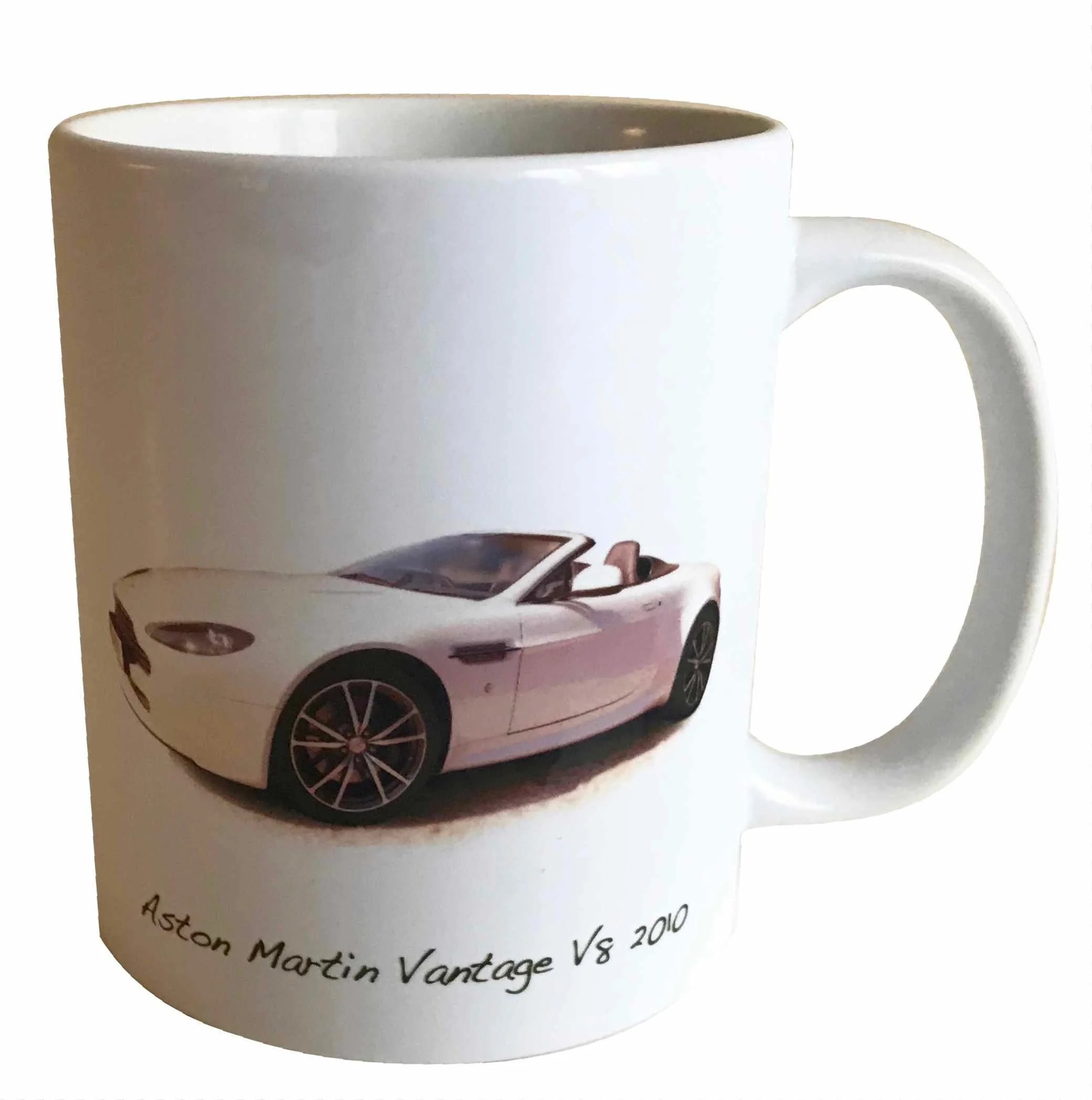 Aston Martin Vantage V8 2010 - 11oz Ceramic Mug - Ideal Gift for the Car Enthusiast - Personalisation Available