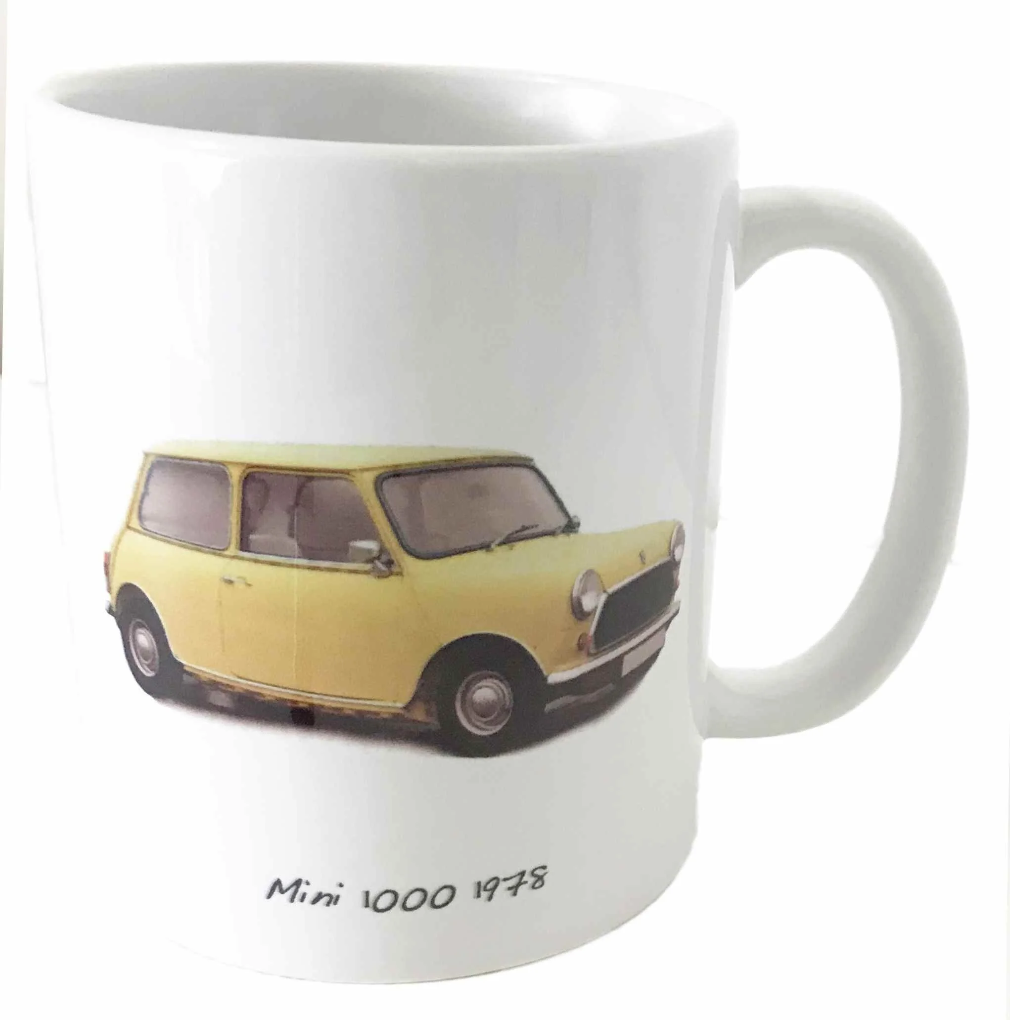 Mini 1000 1978 (Yellow) - 11oz Ceramic Mug - The Perfect Gift for Mini Enthusiasts