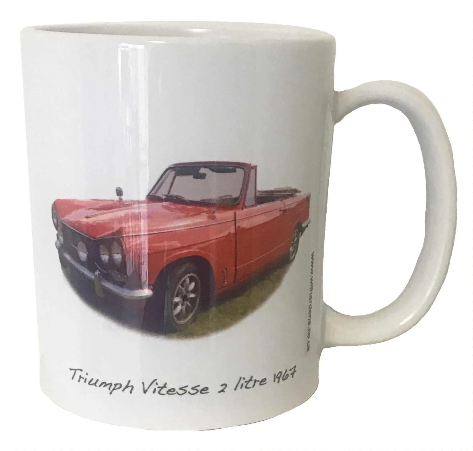 Triumph Vitesse Convertible 1967 - 11oz Ceramic Mug - Ideal Gift for the Car Enthusiast