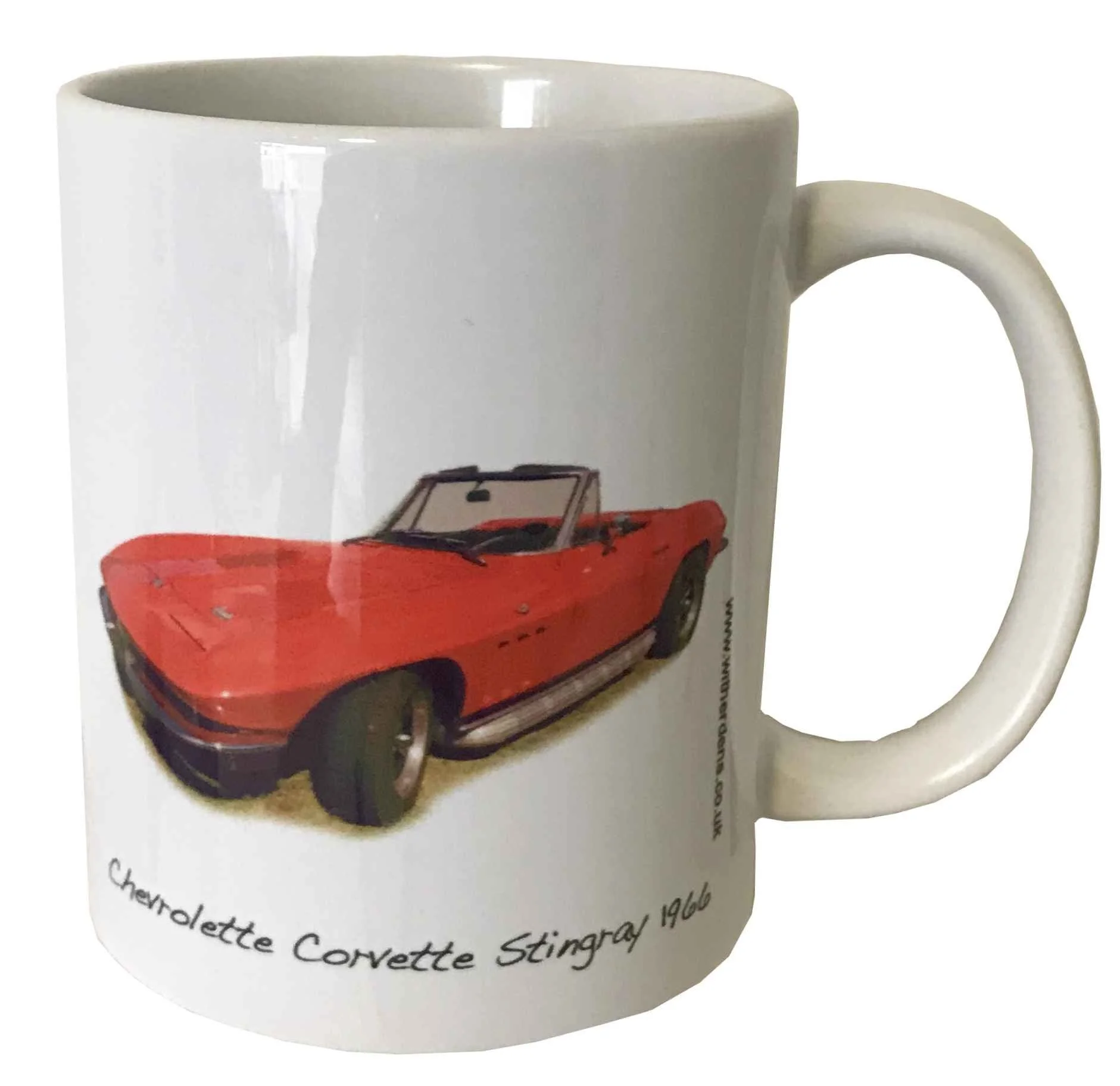 Chevrolet Corvette Stingray 1966 - 11oz Ceramic Mug - Ideal Gift for the American Sports Car Enthusiast